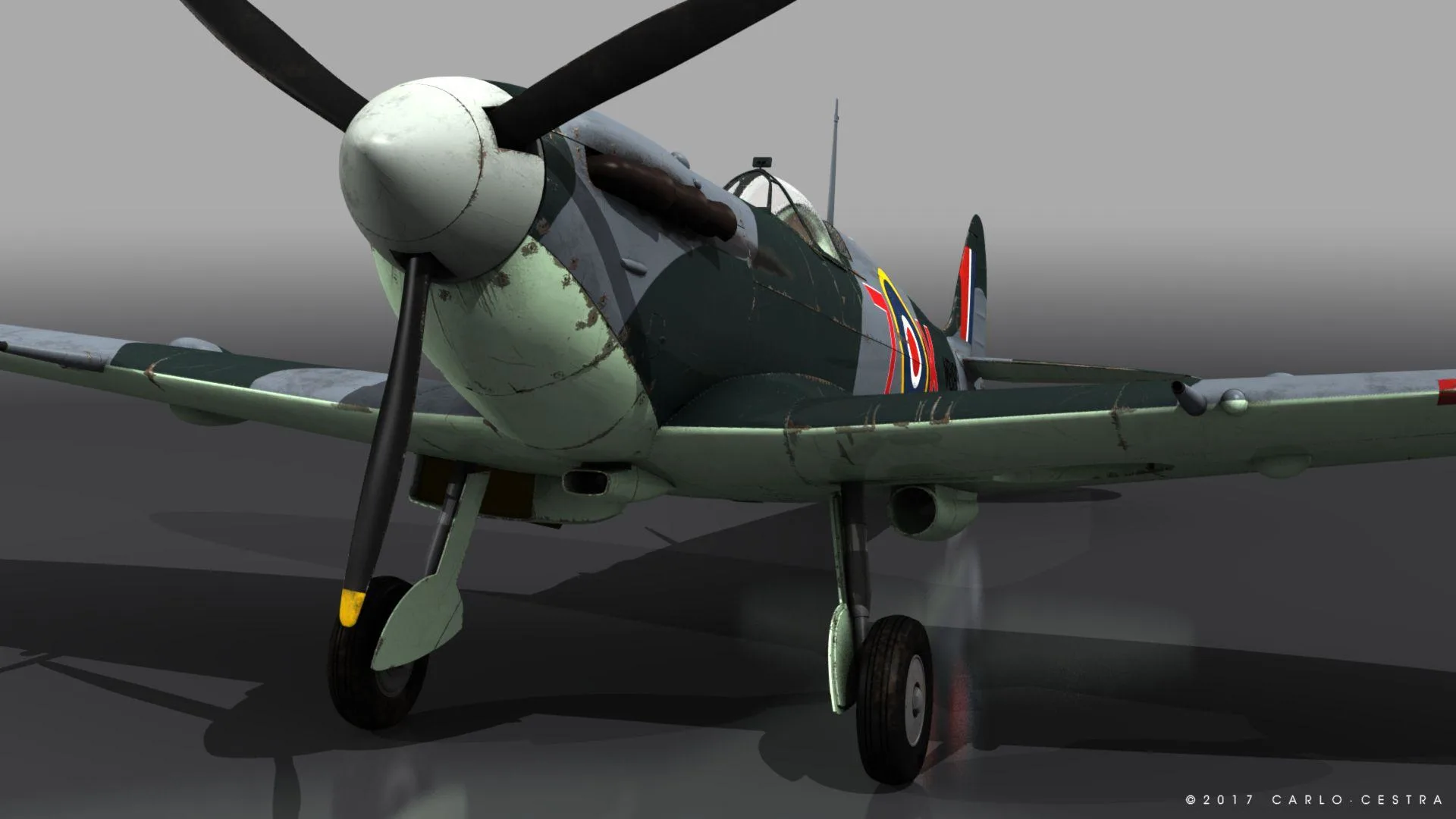 SUPERMARINE SEAFIRE MK IIC 880th Squadron