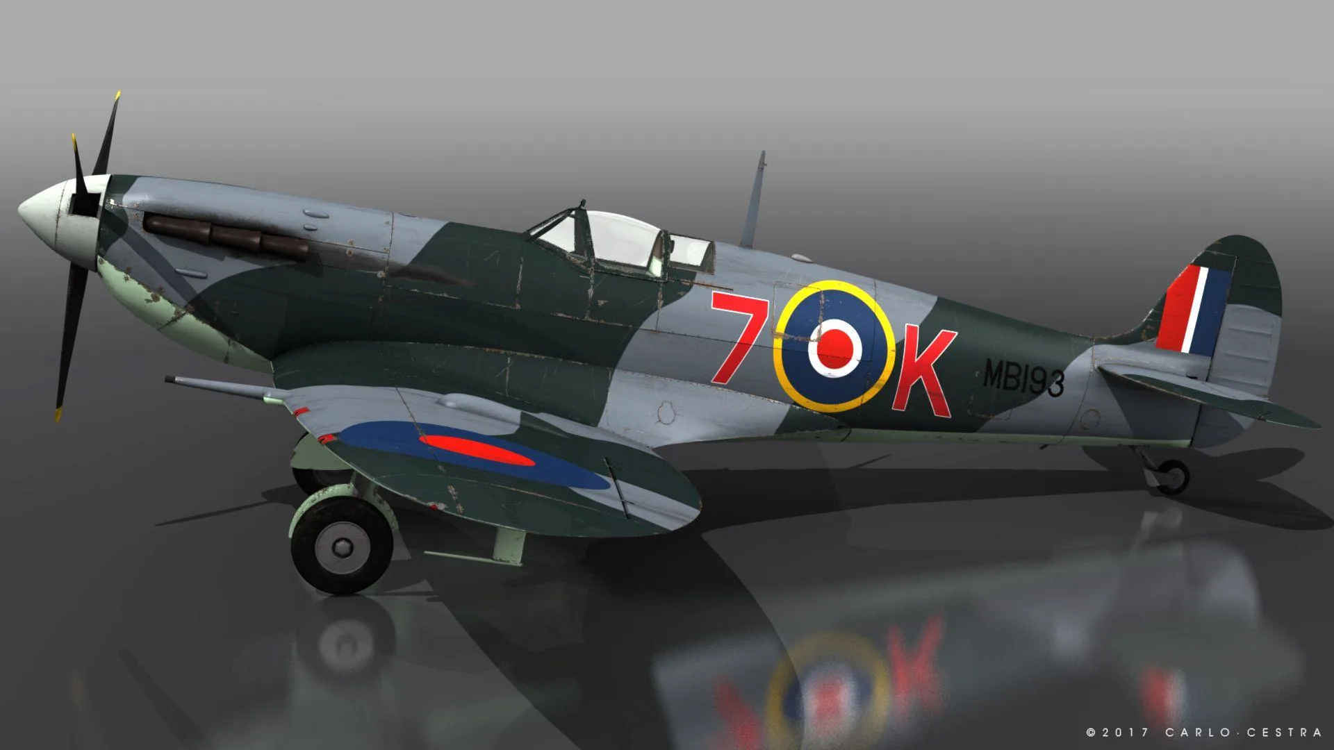 SUPERMARINE SEAFIRE MK IIC 880th Squadron