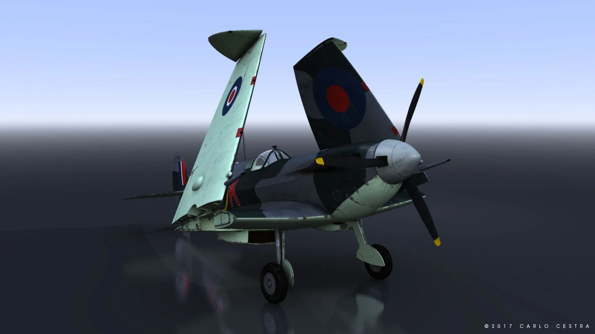 SUPERMARINE SEAFIRE MK IIC 880th Squadron