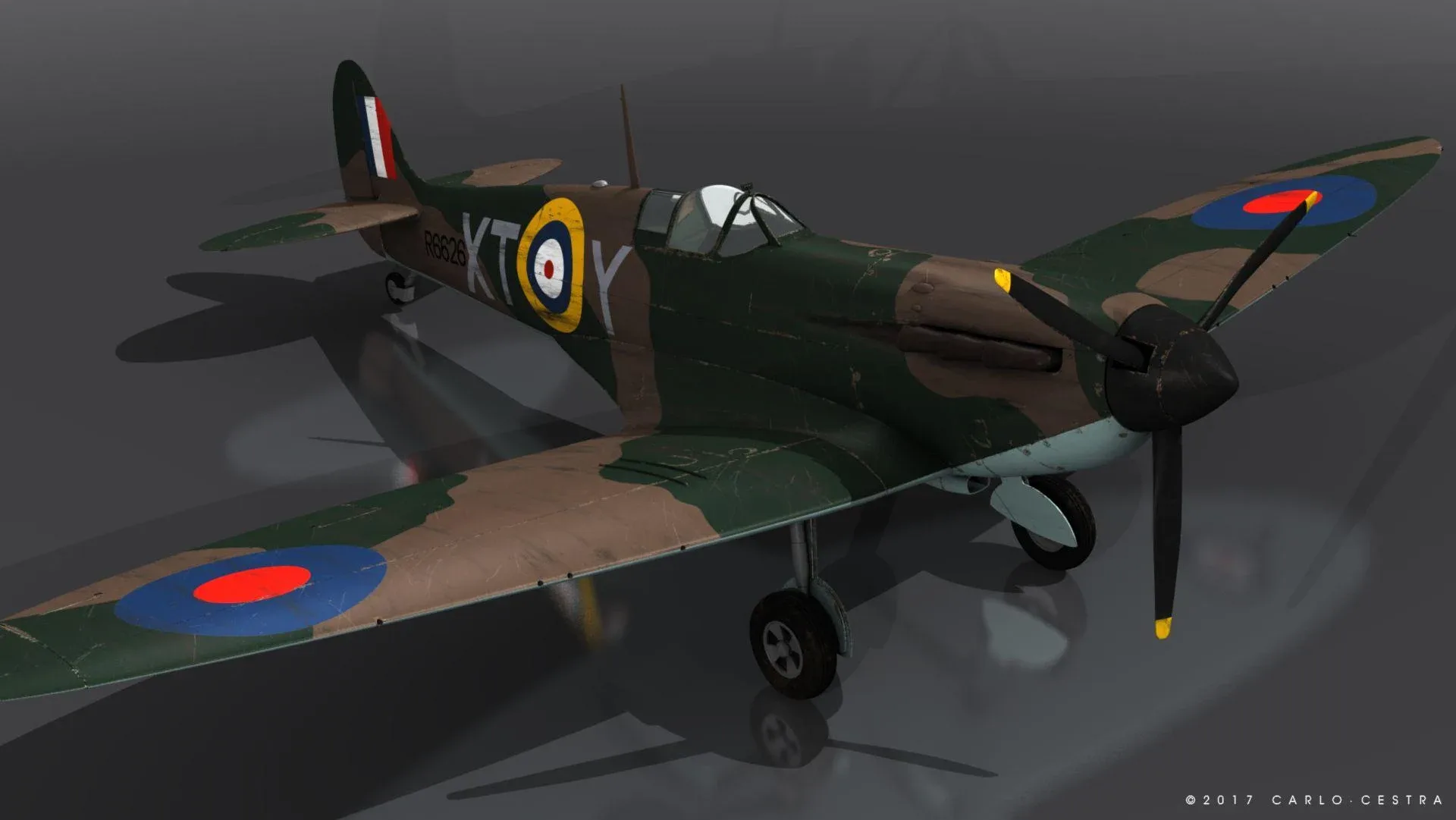 SUPERMARINE SPITFIRE MK IA 603rd Squadron