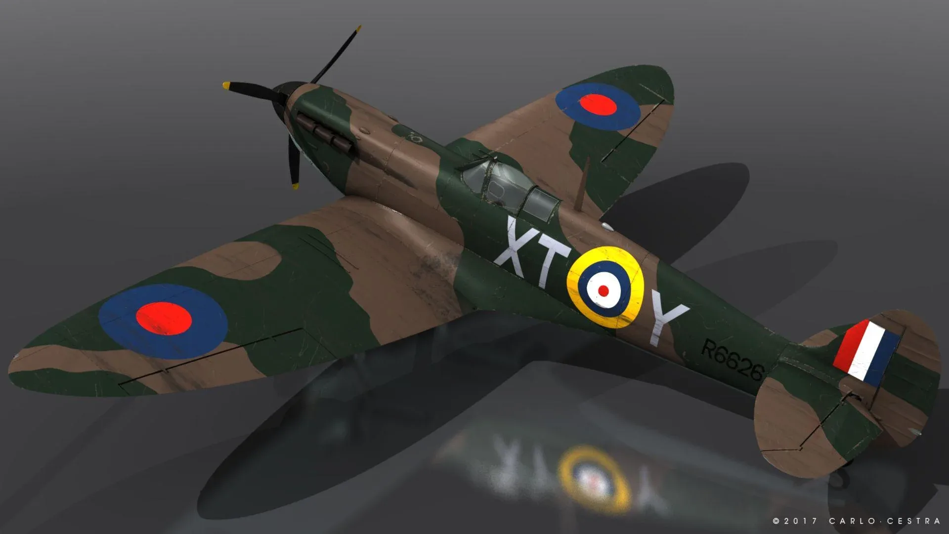 SUPERMARINE SPITFIRE MK IA 603rd Squadron