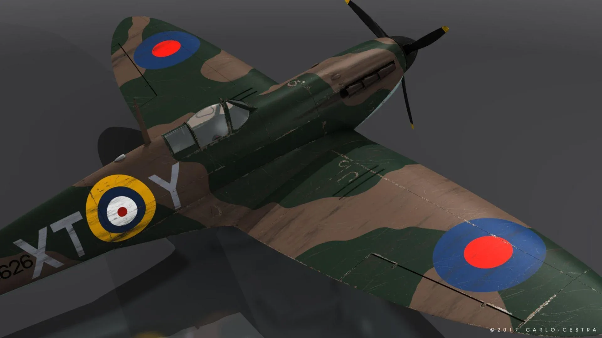 SUPERMARINE SPITFIRE MK IA 603rd Squadron