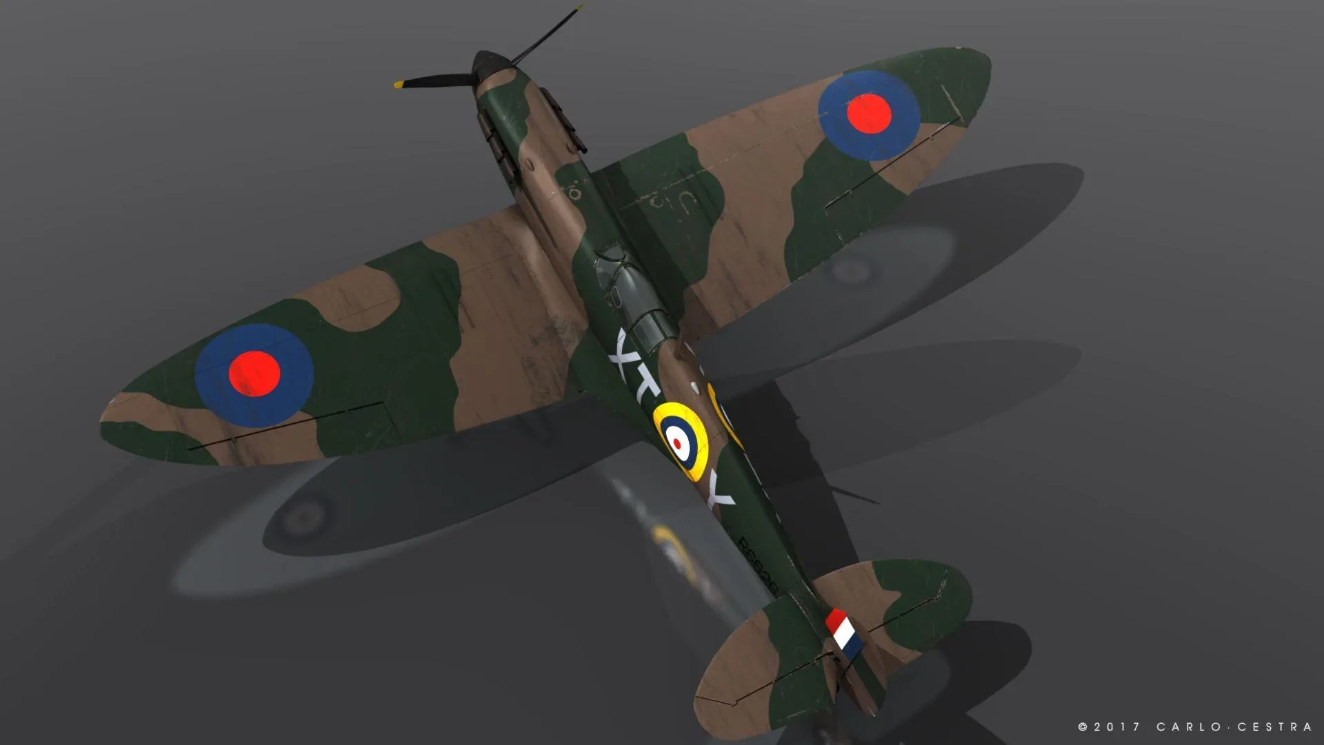 SUPERMARINE SPITFIRE MK IA 603rd Squadron