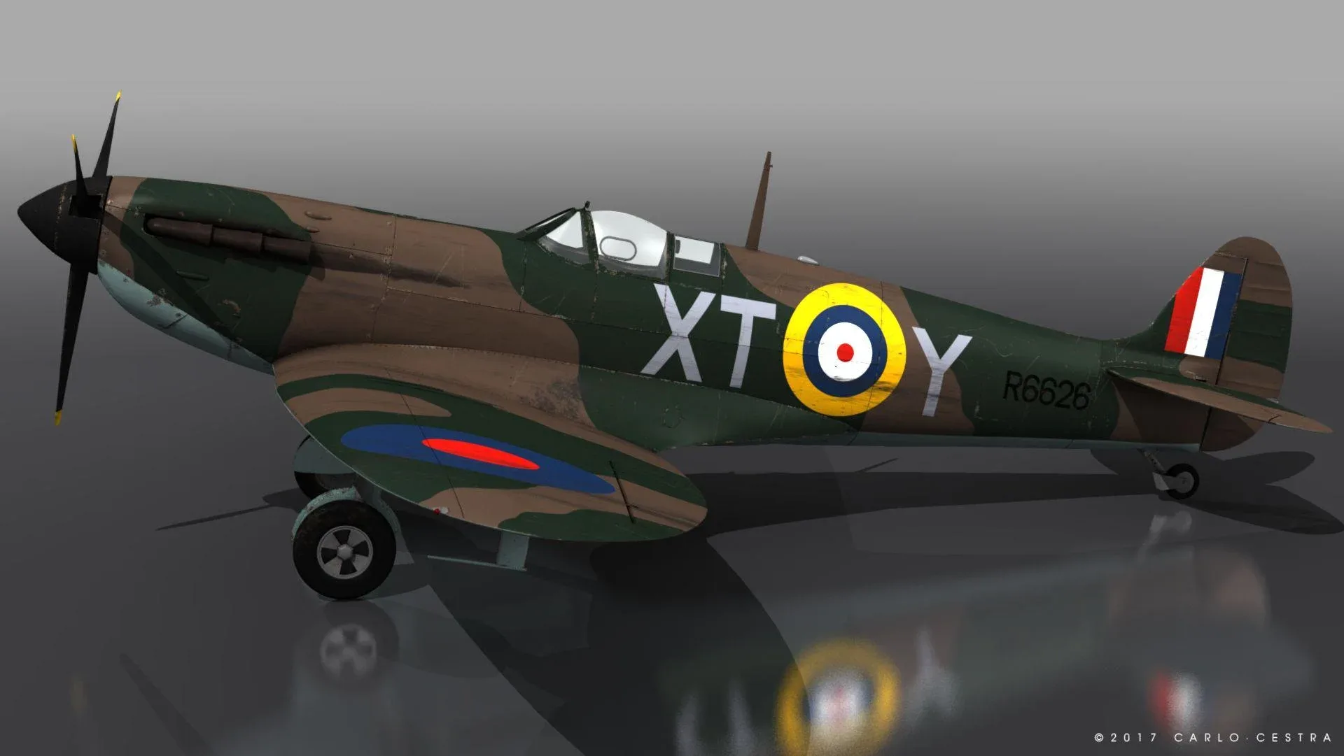 SUPERMARINE SPITFIRE MK IA 603rd Squadron