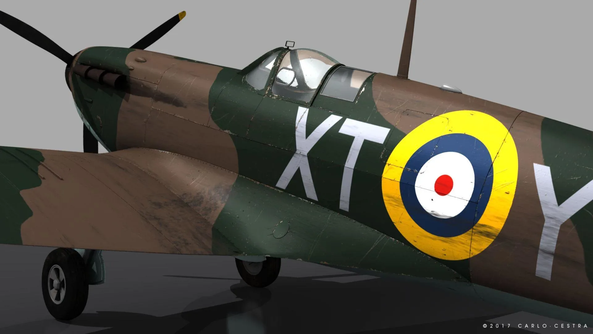 SUPERMARINE SPITFIRE MK IA 603rd Squadron