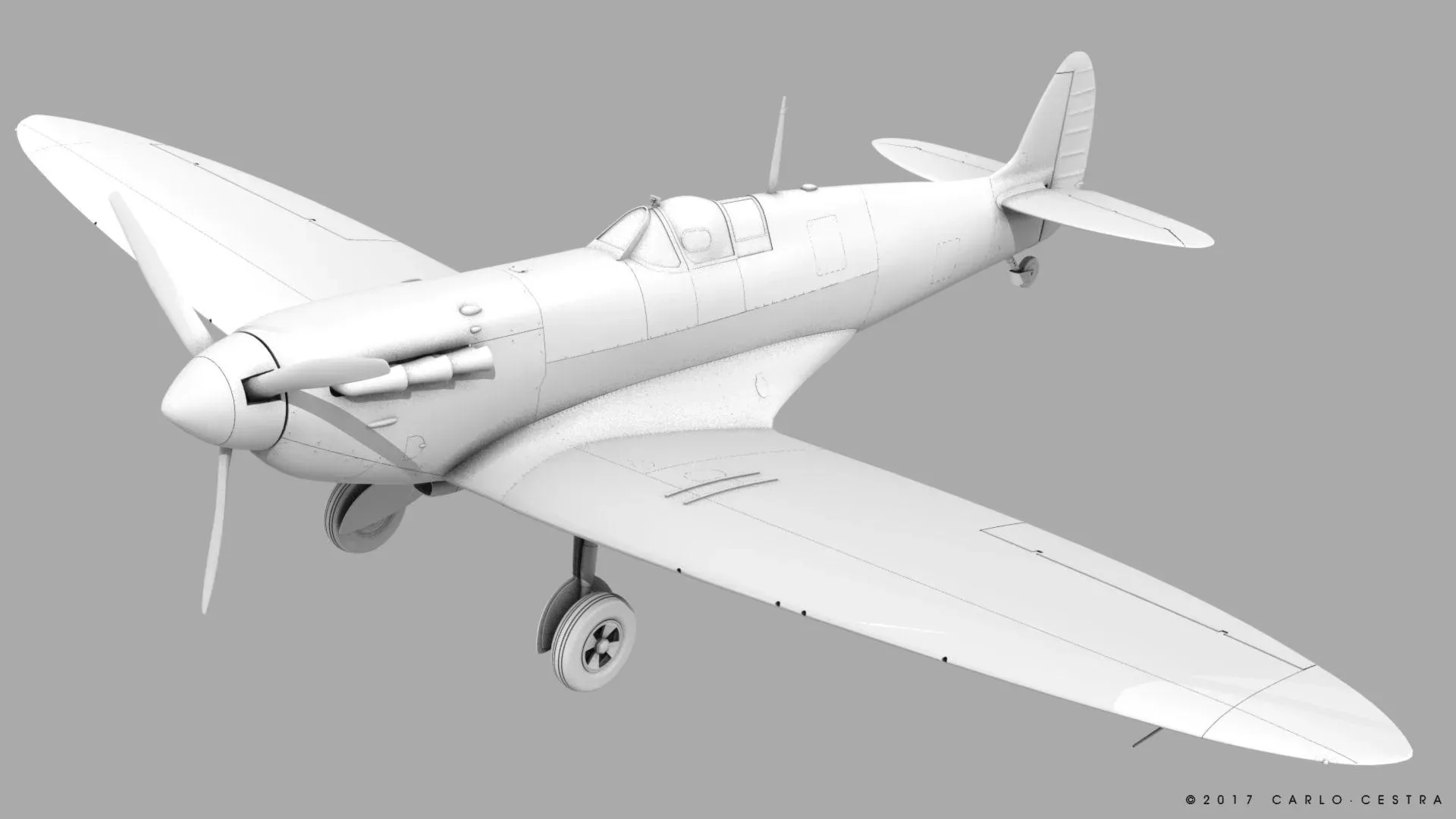 SUPERMARINE SPITFIRE MK IA 603rd Squadron