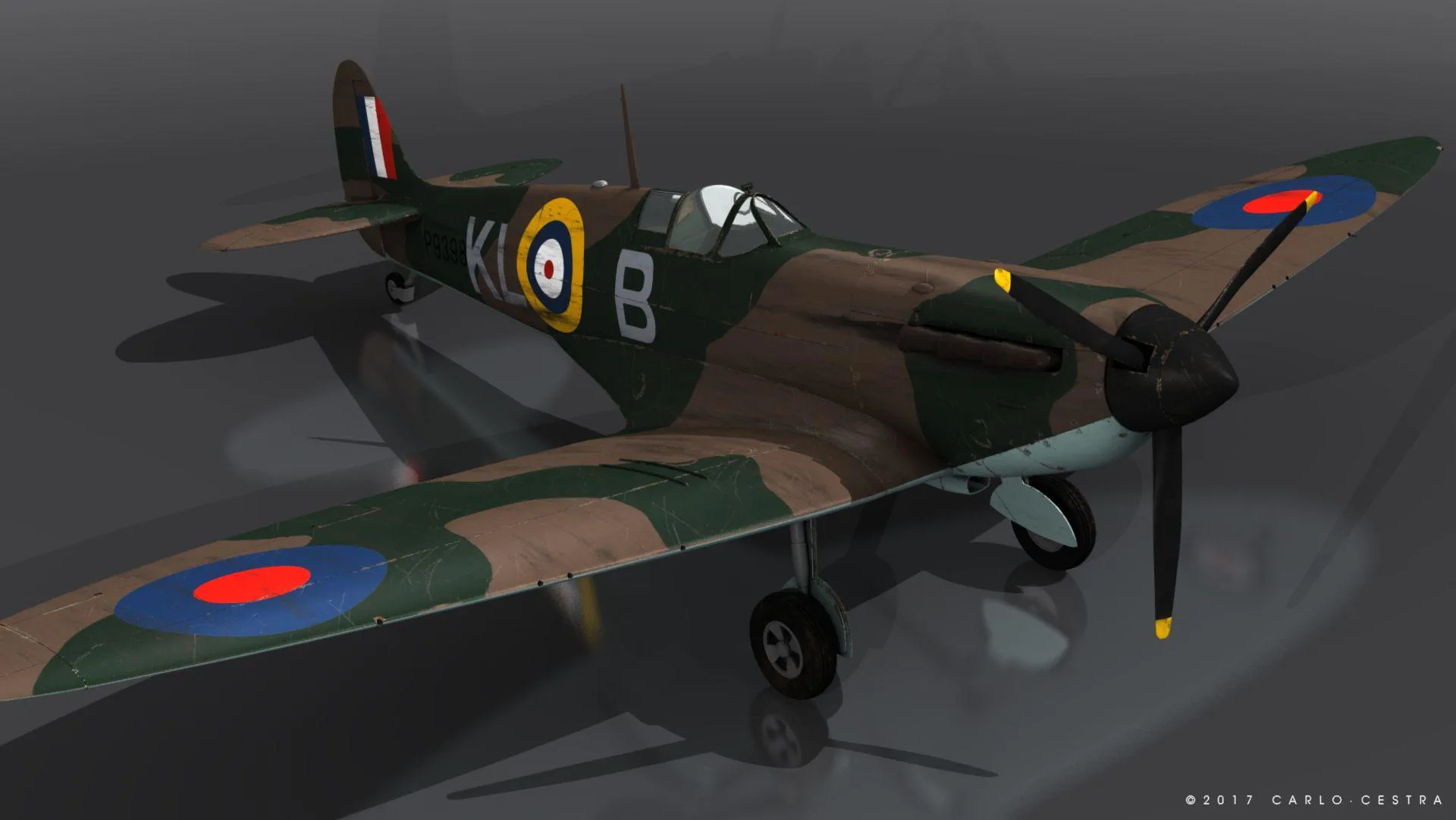 SUPERMARINE SPITFIRE MK IA 54th Squadron