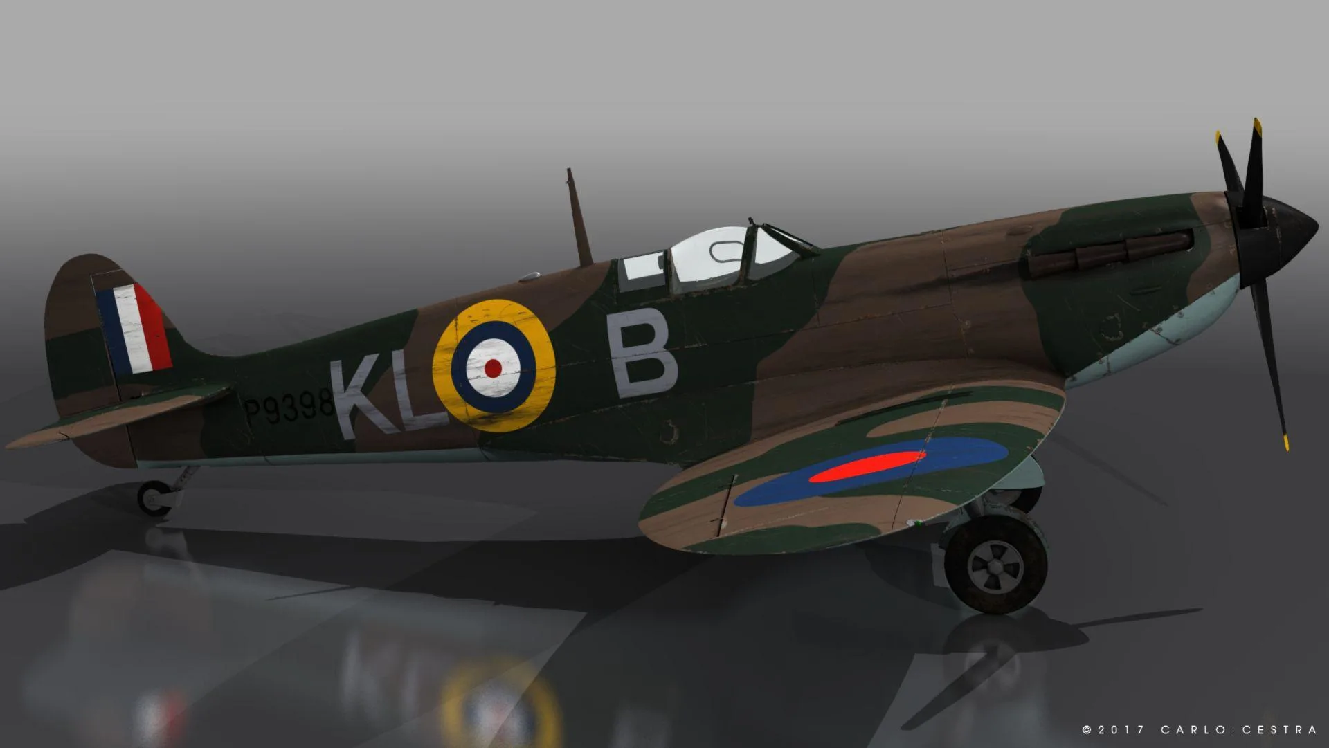 SUPERMARINE SPITFIRE MK IA 54th Squadron