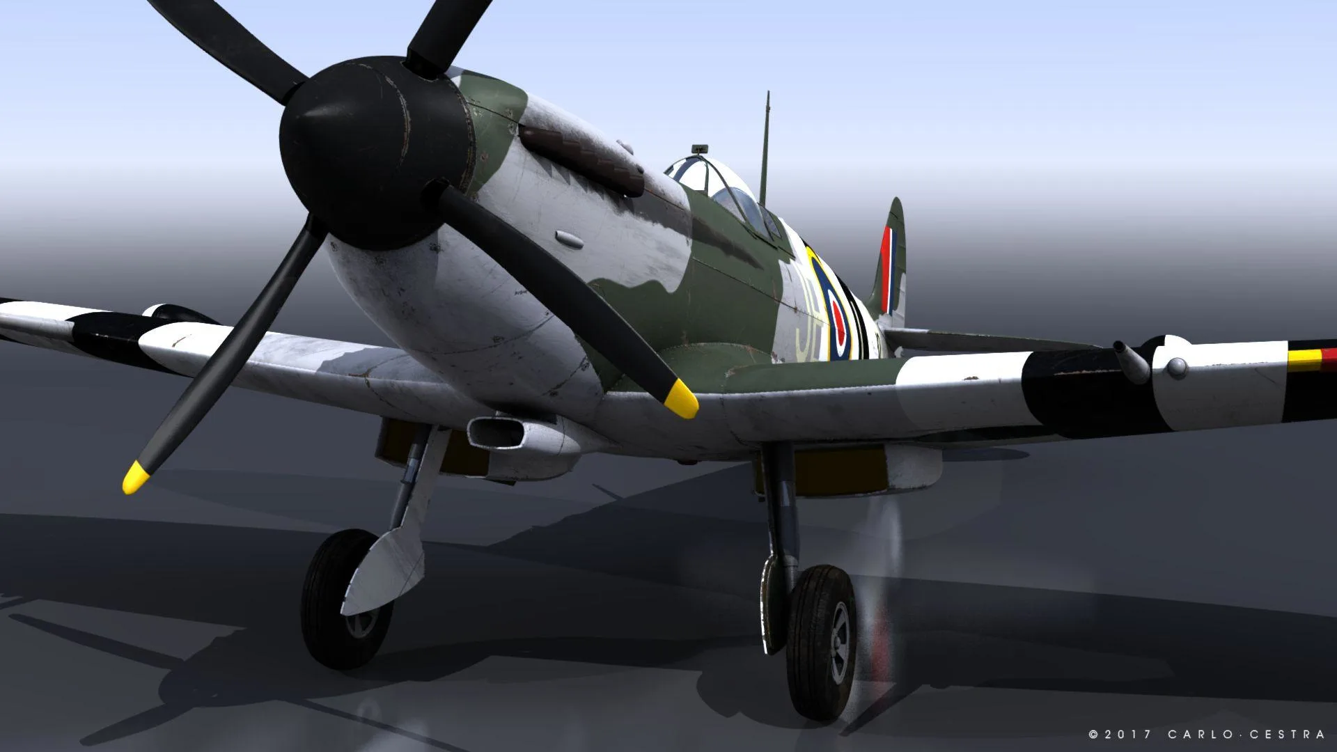 SUPERMARINE SPITFIRE MK IXC