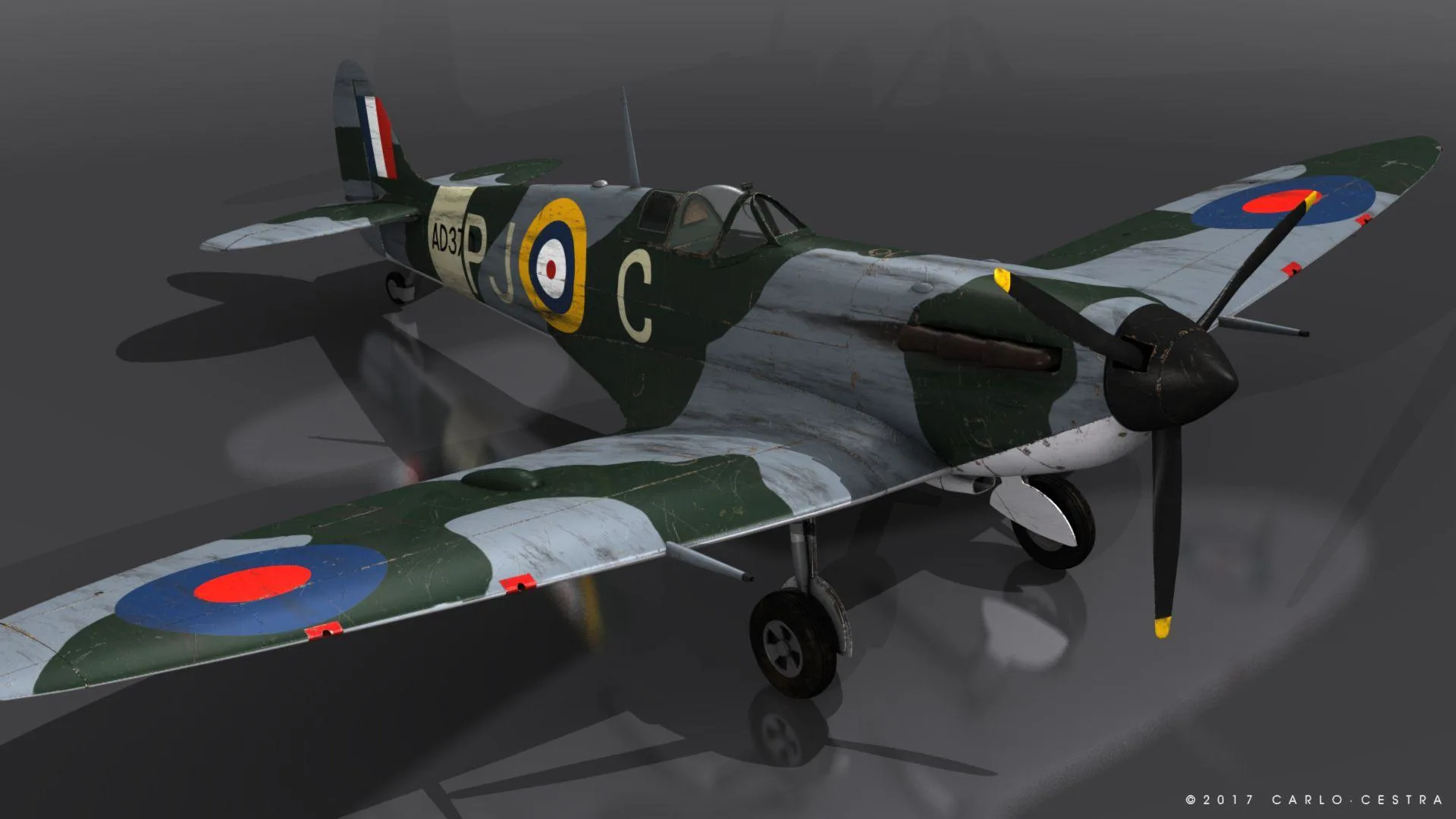 SUPERMARINE SPITFIRE MK VB 130th Squadron