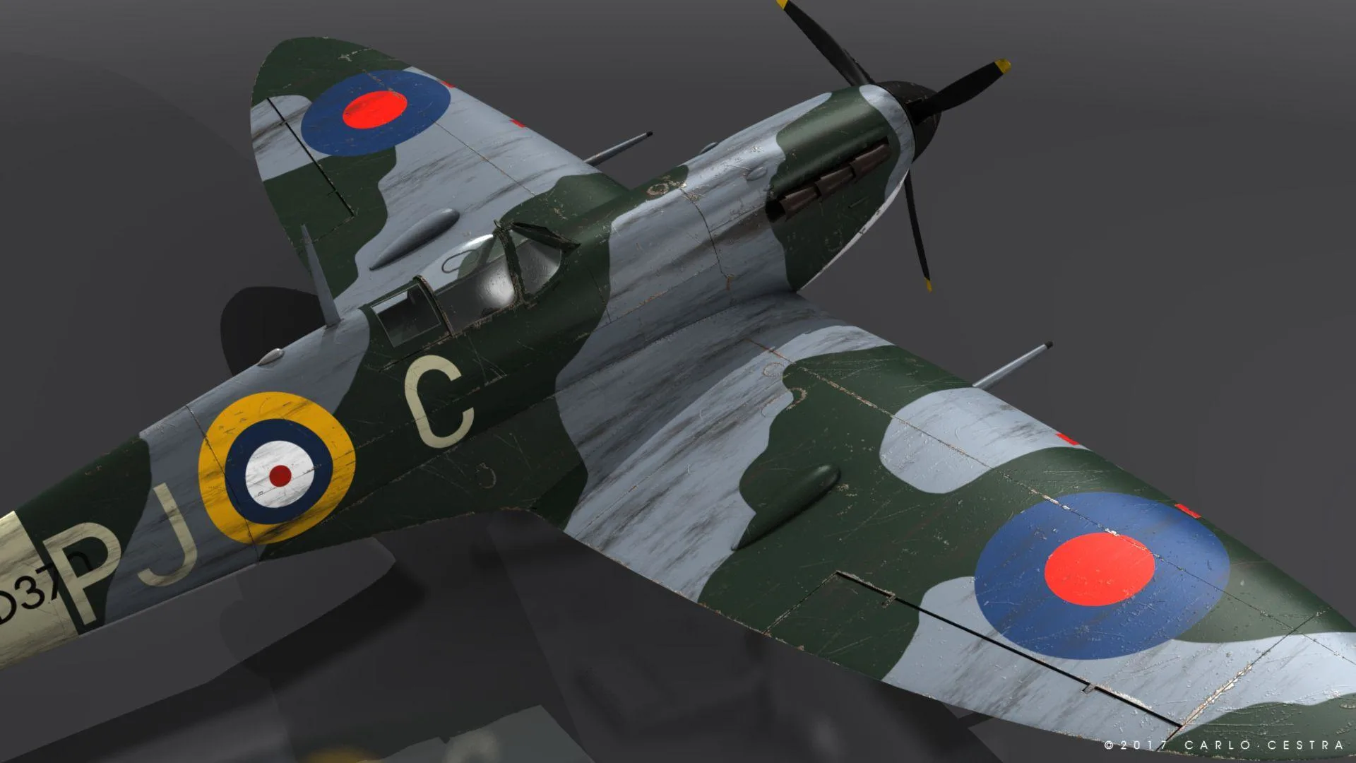 SUPERMARINE SPITFIRE MK VB 130th Squadron