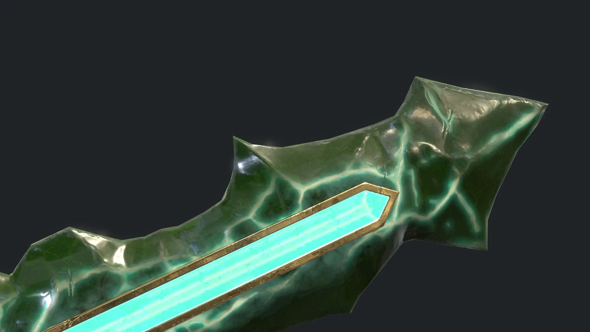 5 Fantasy Stylish Dagger - Game Ready - PBR