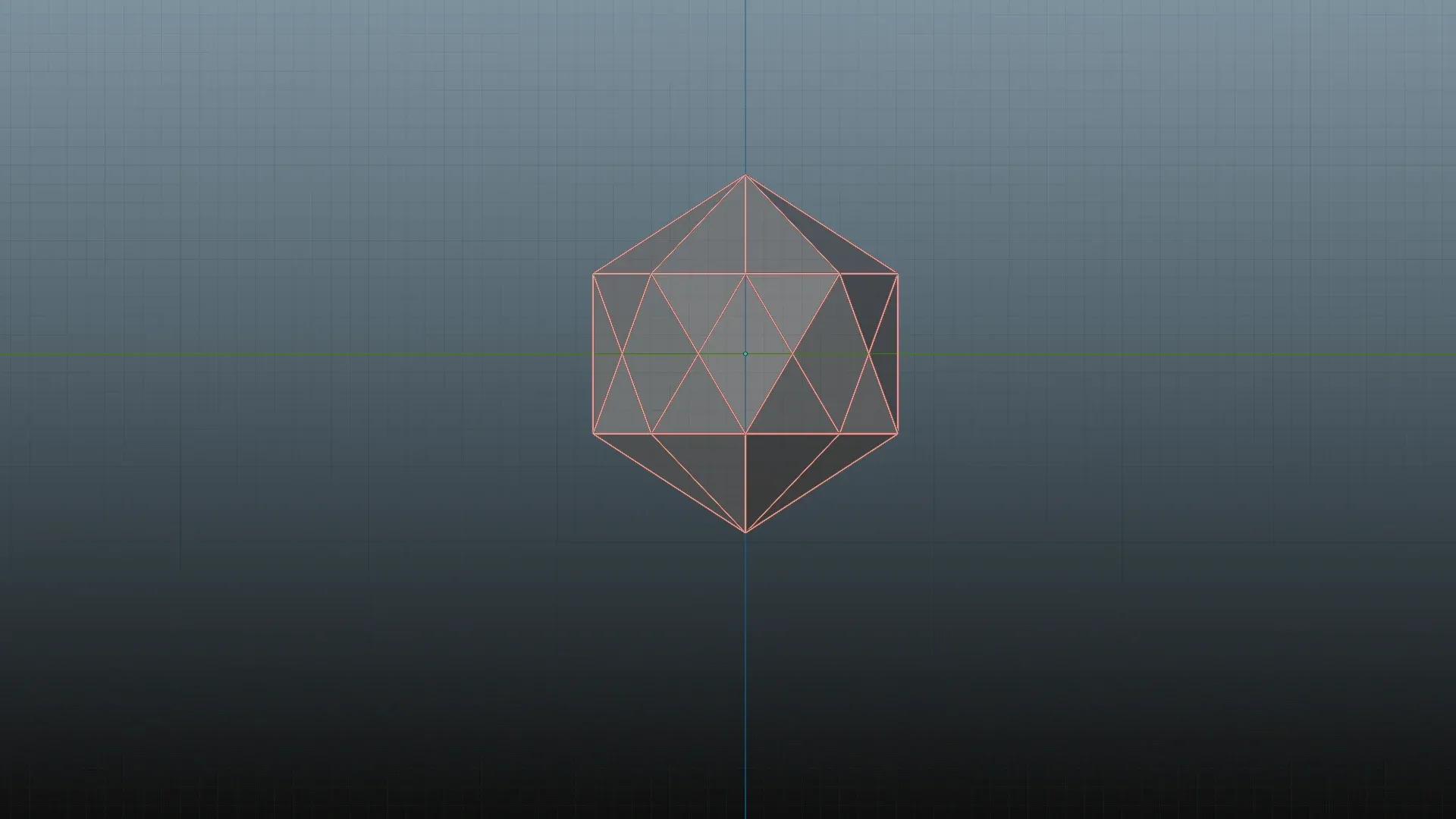 Dice d20 low-poly PBR