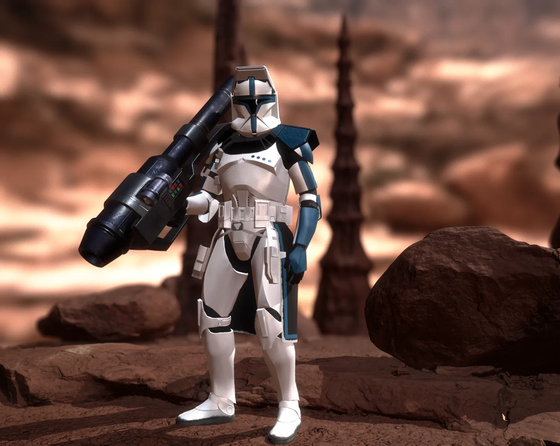 Star Wars Clone Heavy Trooper