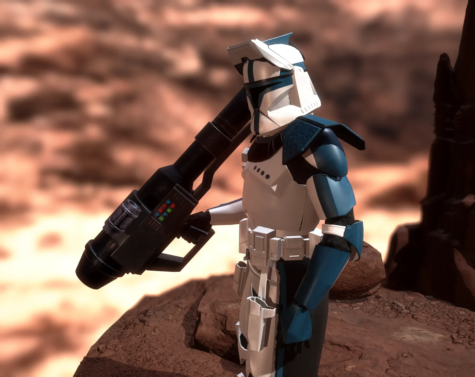 Star Wars Clone Heavy Trooper