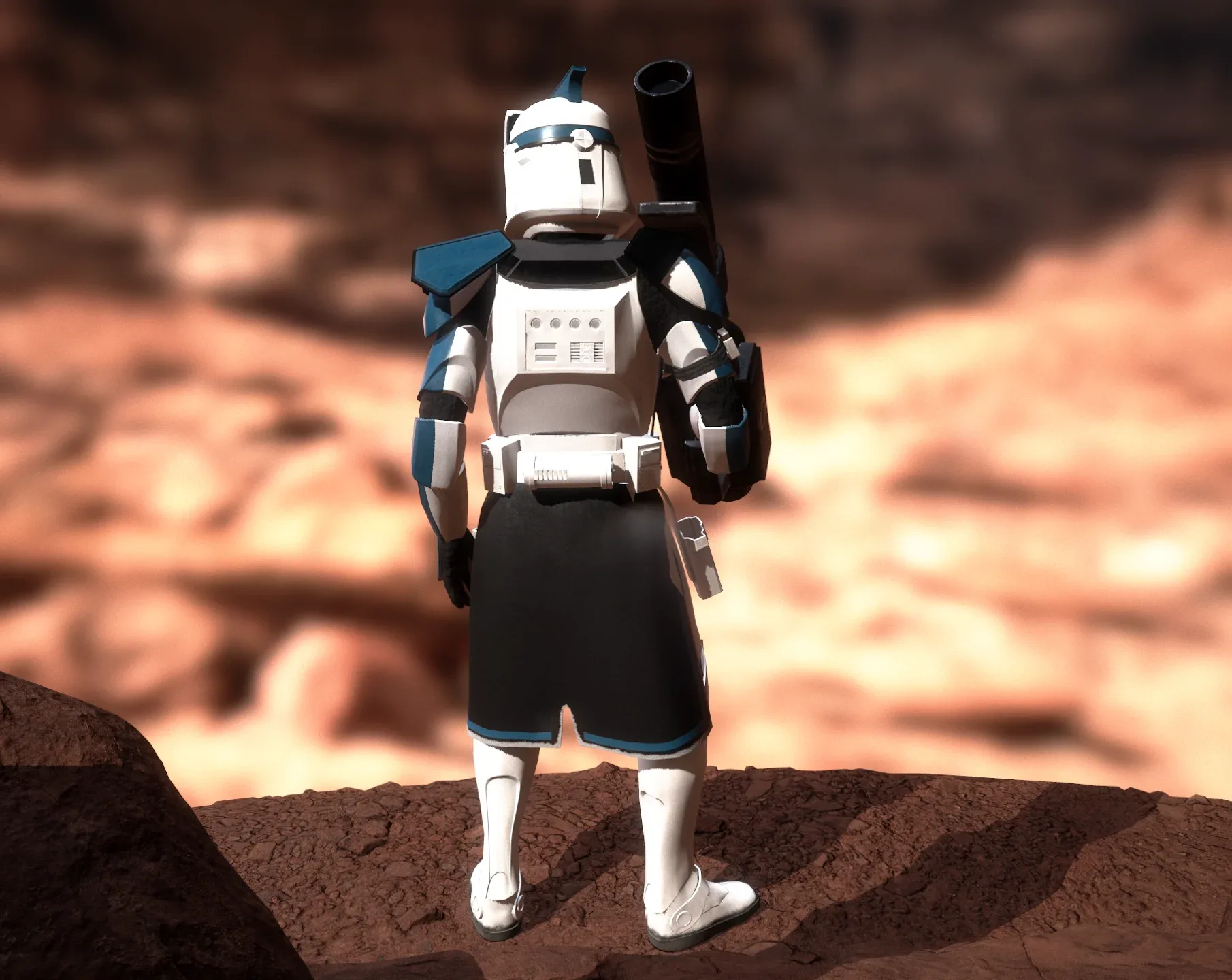 Star Wars Clone Heavy Trooper