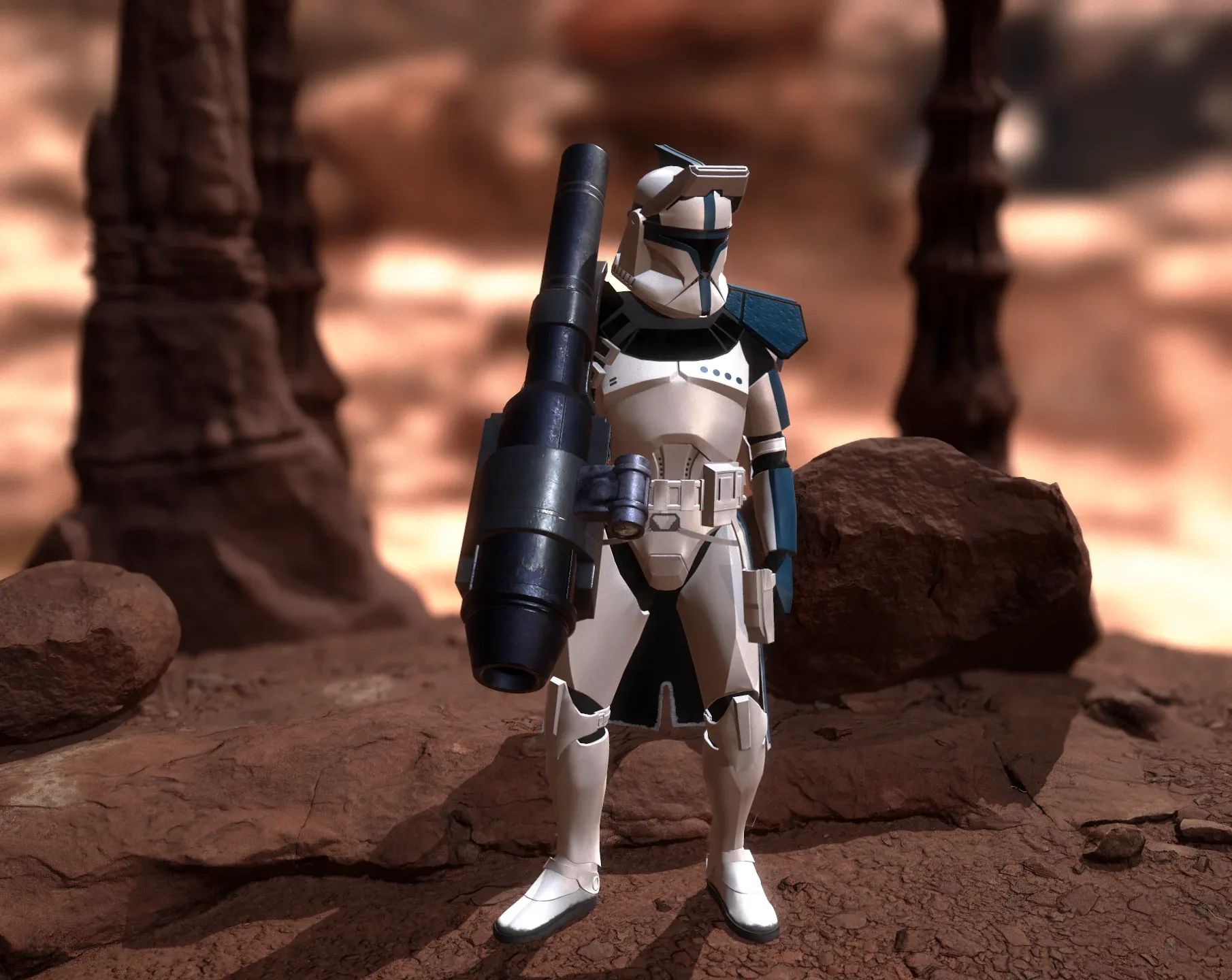 Star Wars Clone Heavy Trooper