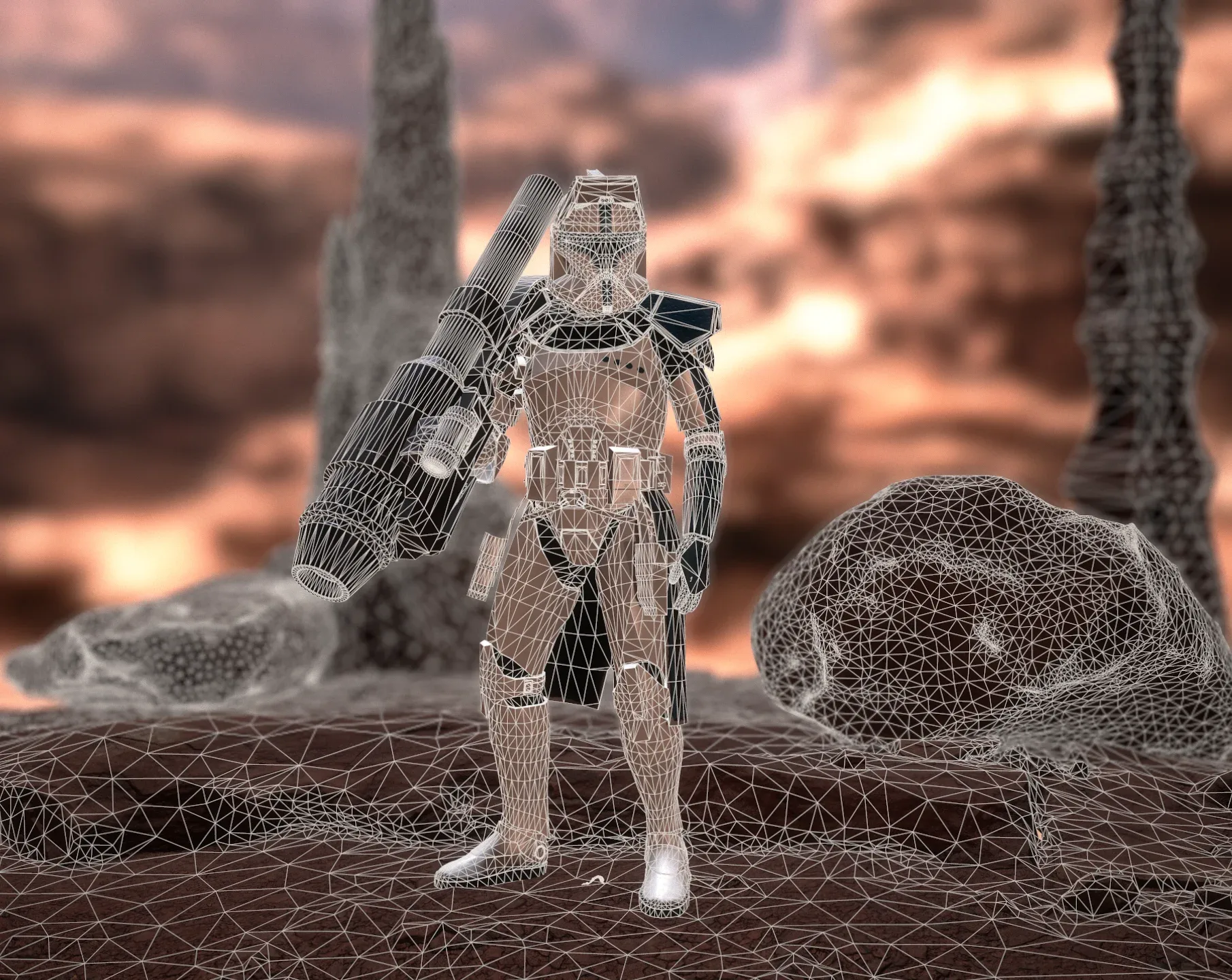 Star Wars Clone Heavy Trooper