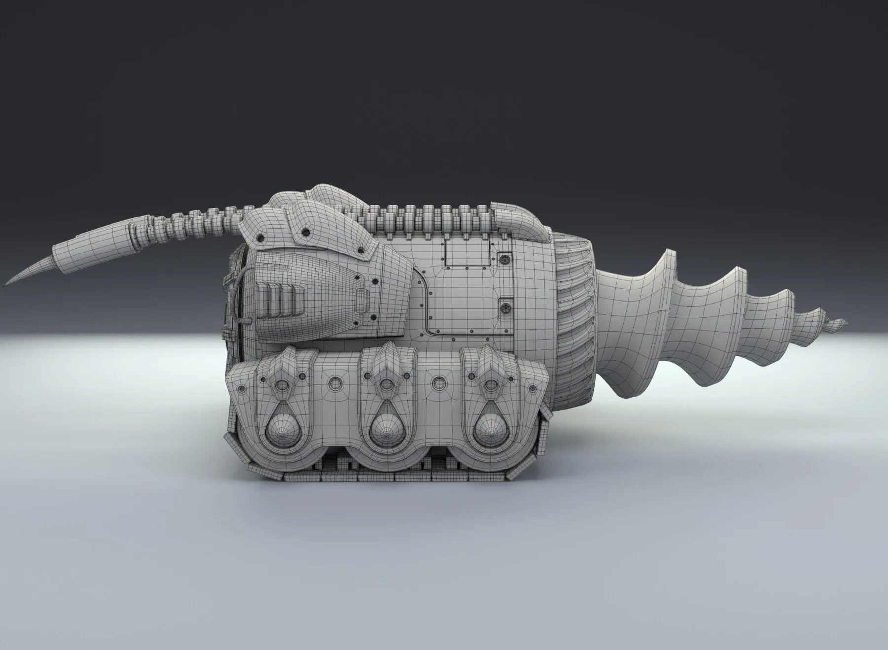 100+ HARD SURFACE KITBASH