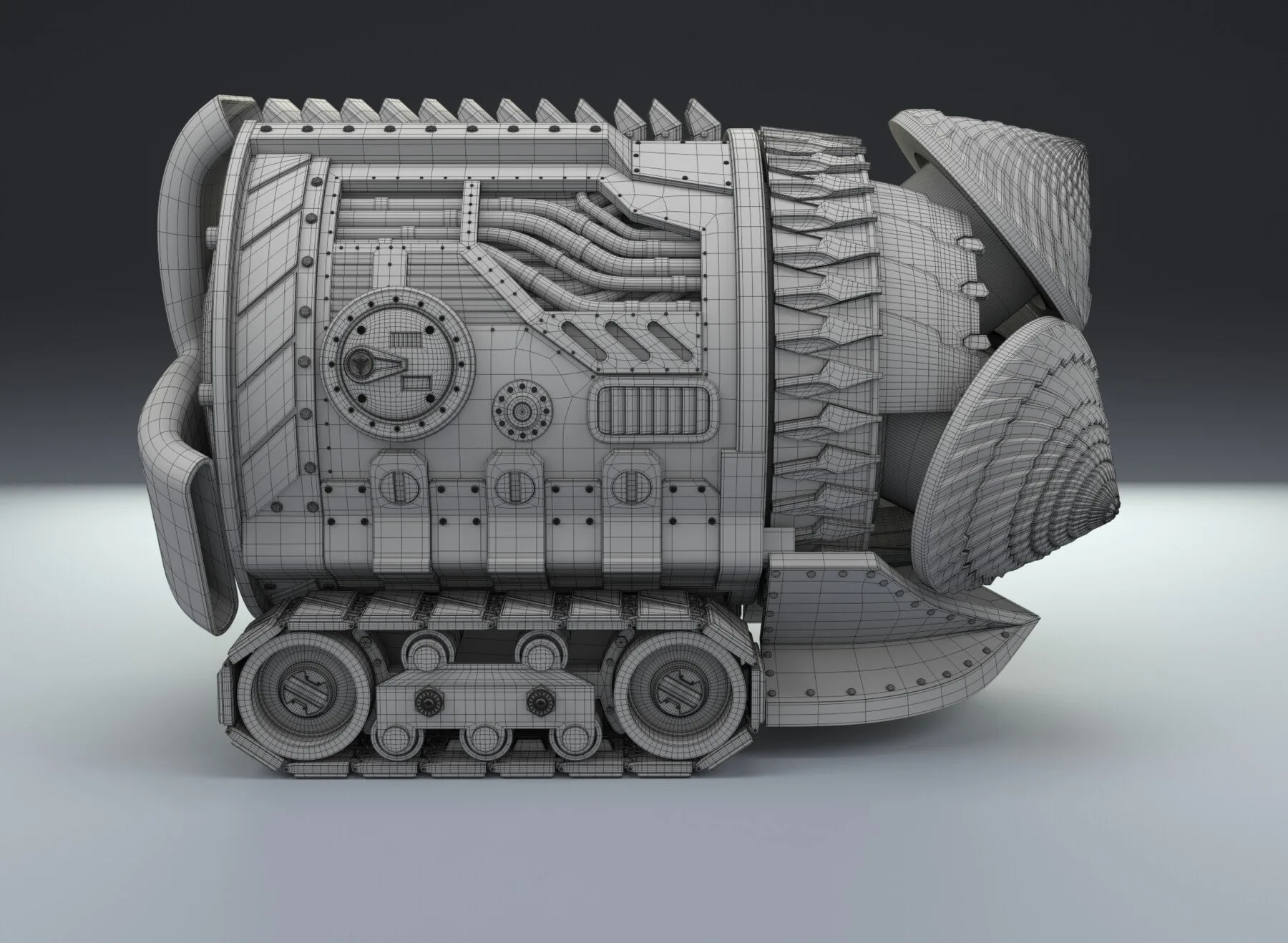 100+ HARD SURFACE KITBASH