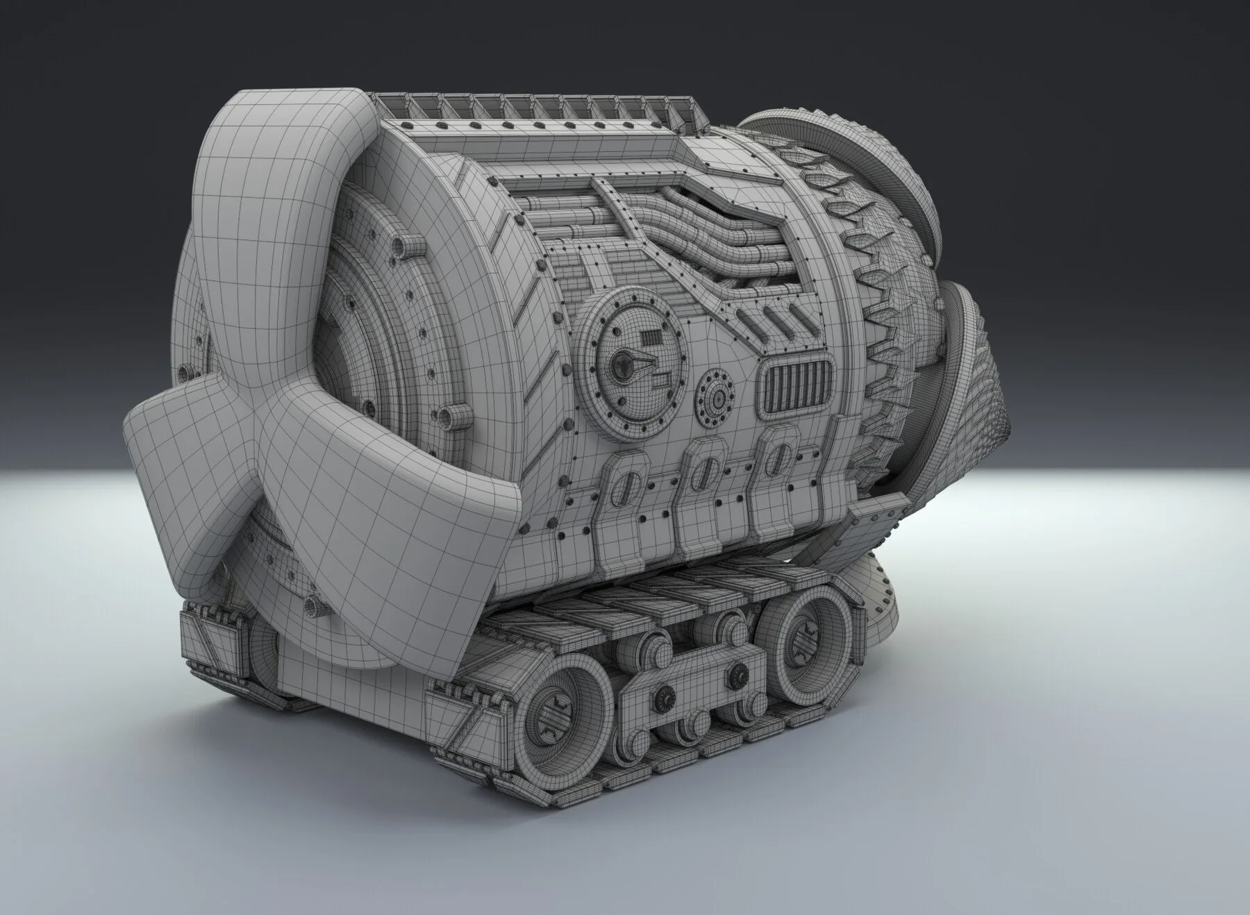 100+ HARD SURFACE KITBASH