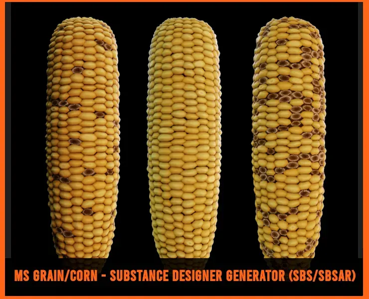 Stylized Grain/Corn Generator - Personal/Studio License