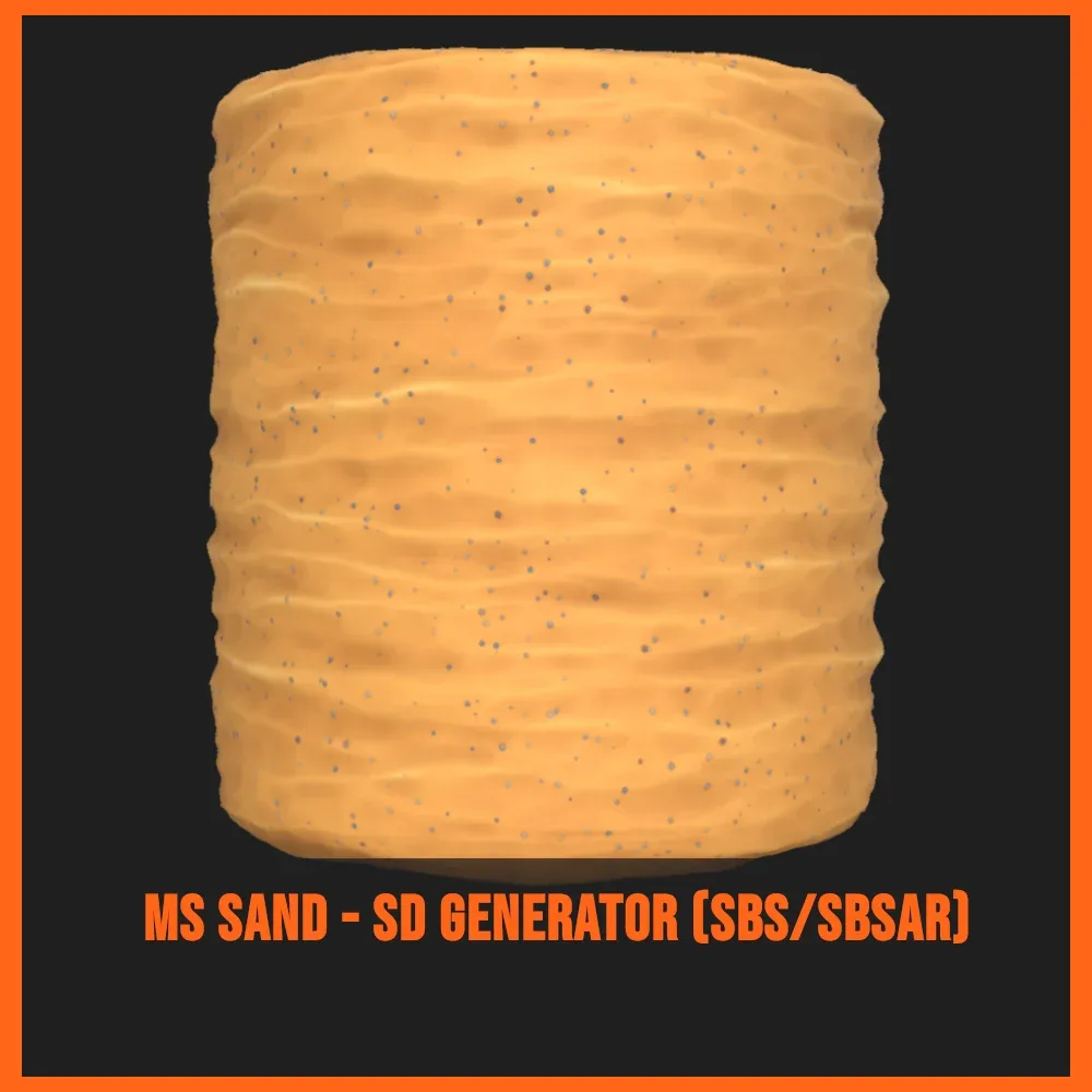 Stylized Beach/Sand/Water Generator (Inclusive Multiple Shell/Caustics Generators) - Personal/Studio License