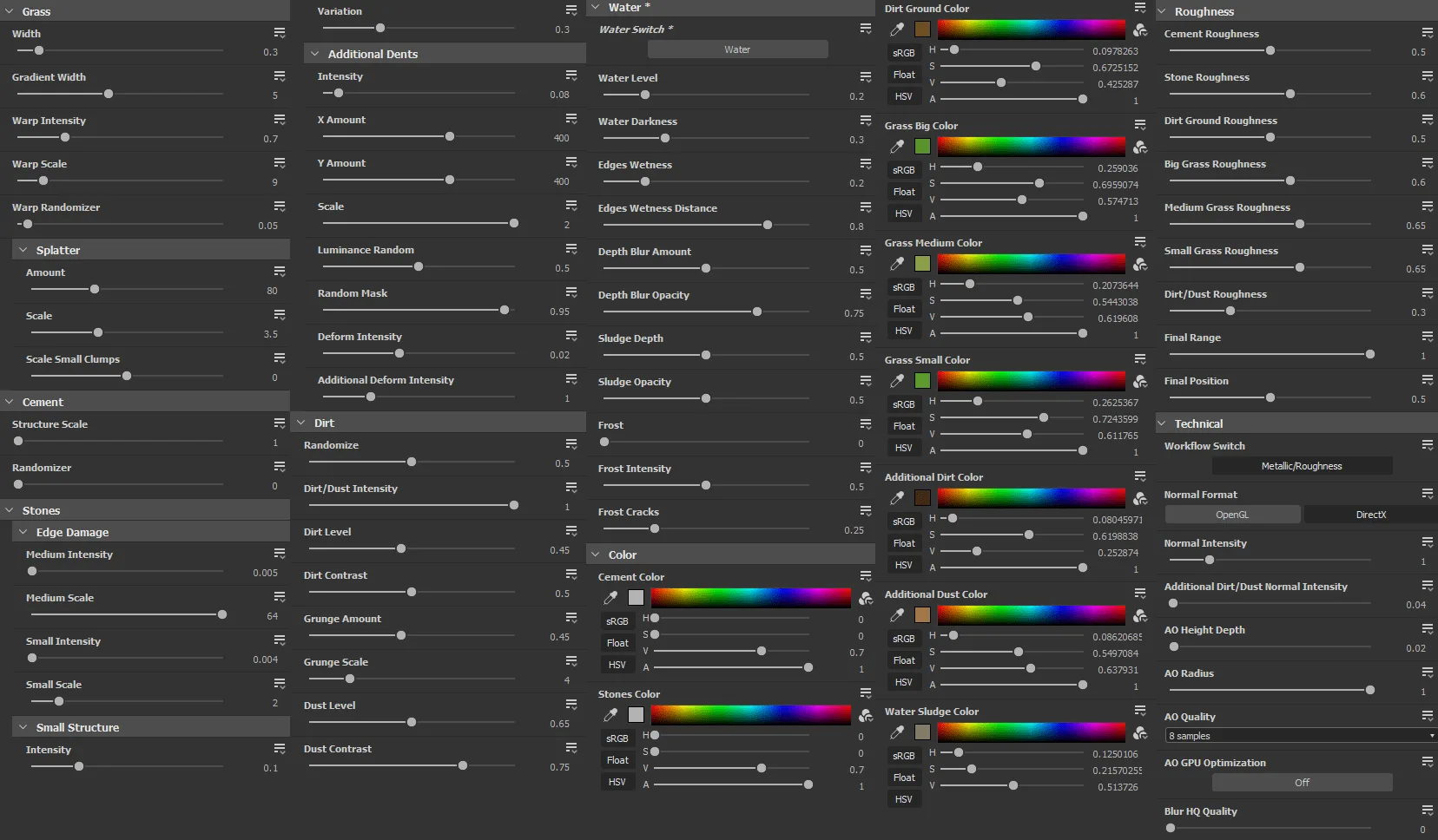 Stylized Grass Stones Generator - Personal/Studio License