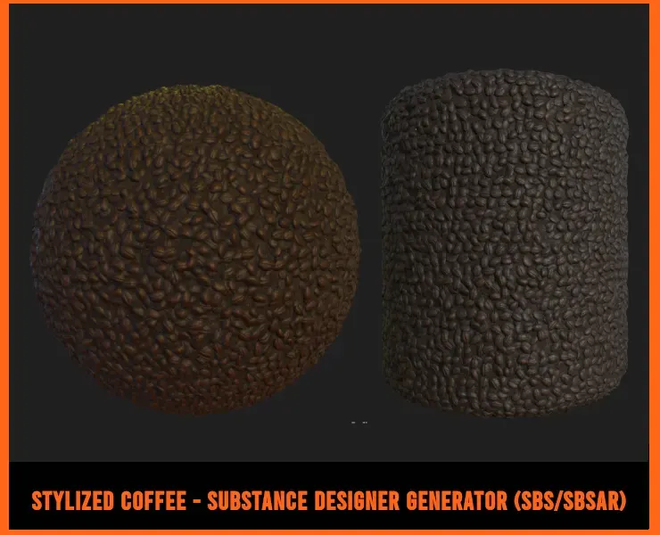 Stylized Coffee Generator - Personal/Studio License