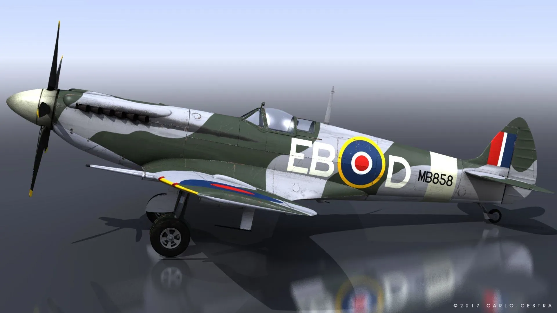 SUPERMARINE SPITFIRE MK XII 41st Squadron