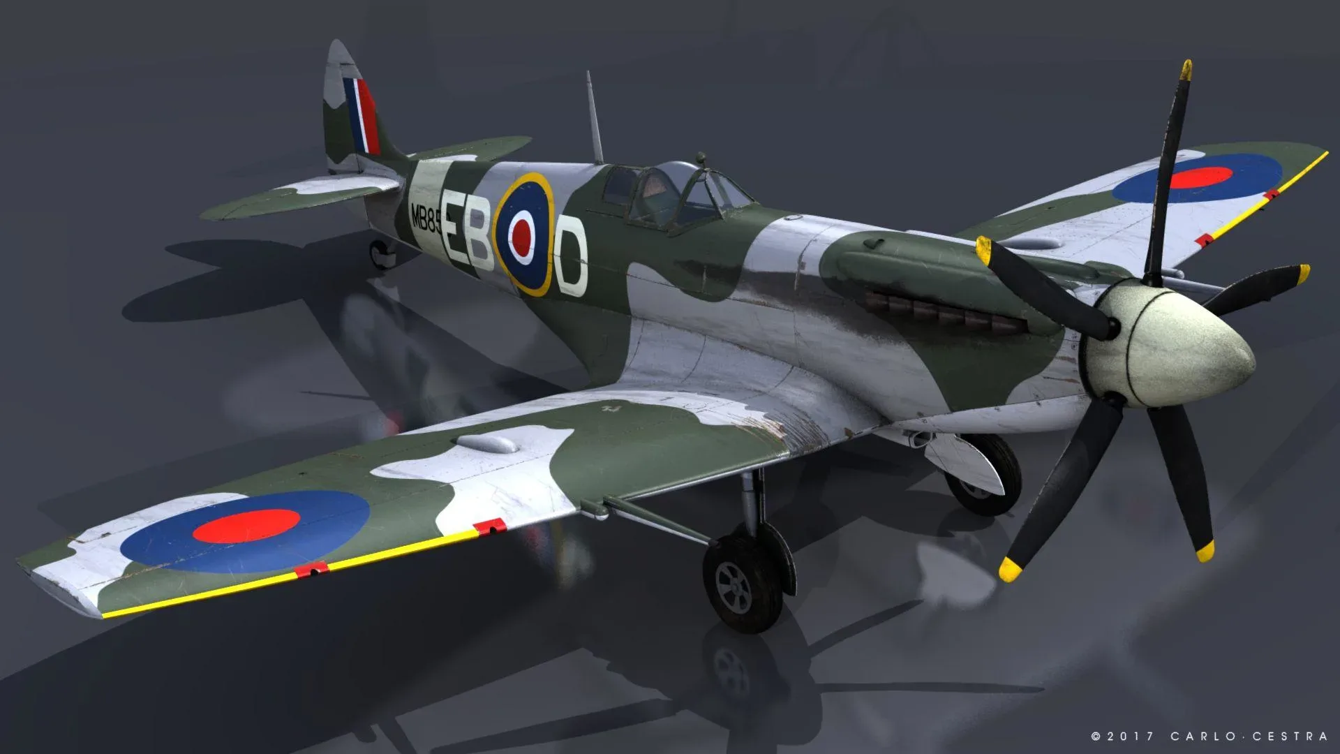 SUPERMARINE SPITFIRE MK XII 41st Squadron