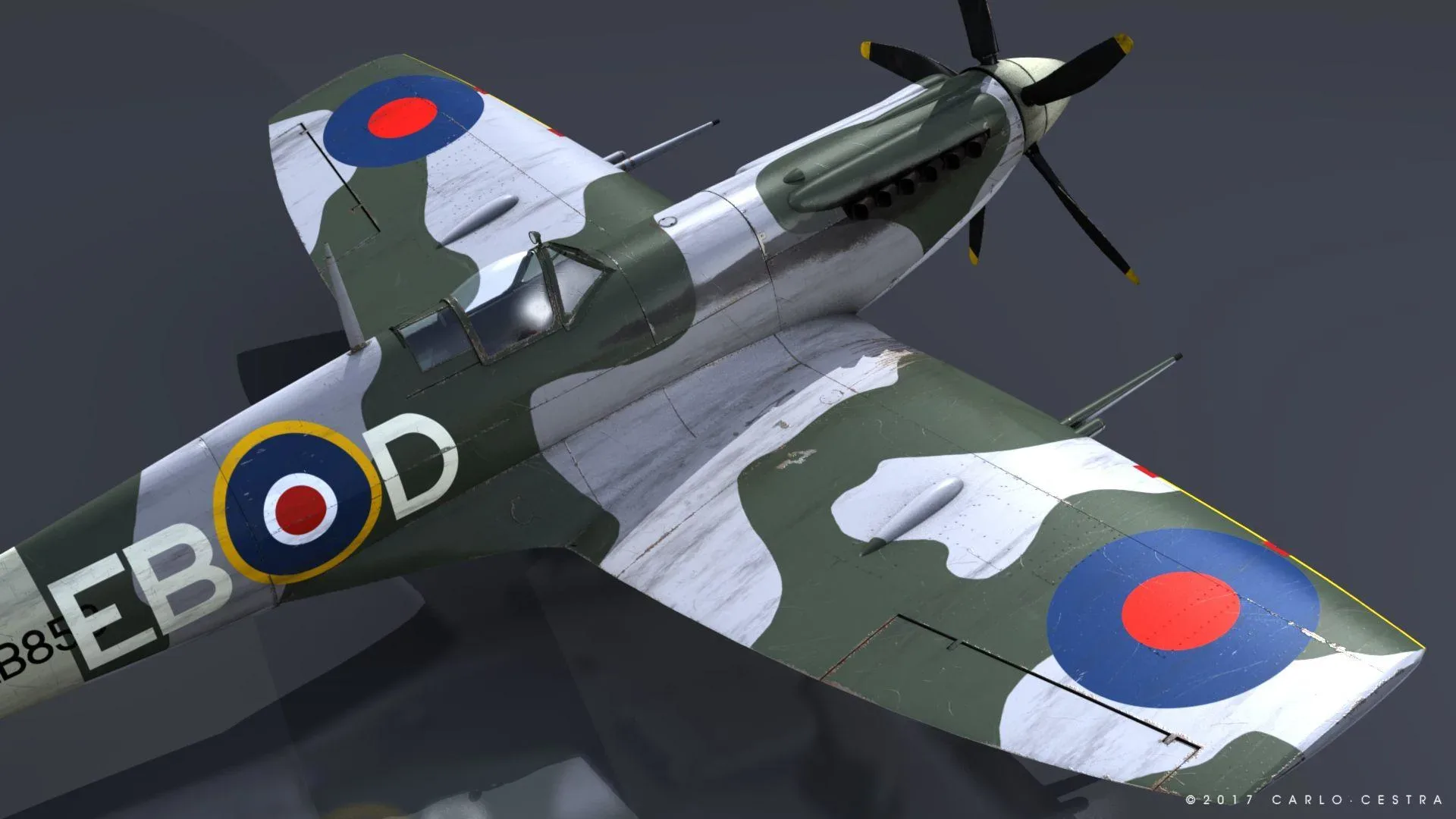 SUPERMARINE SPITFIRE MK XII 41st Squadron