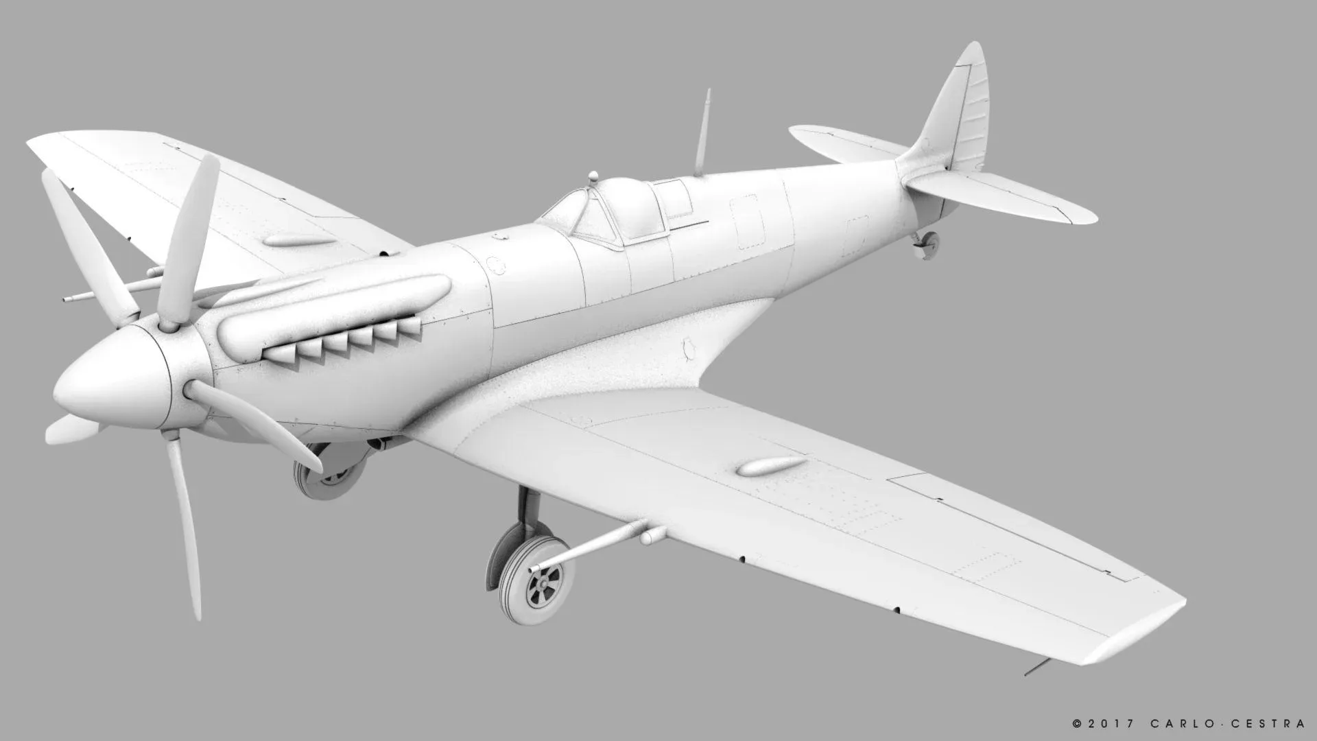 SUPERMARINE SPITFIRE MK XII 41st Squadron