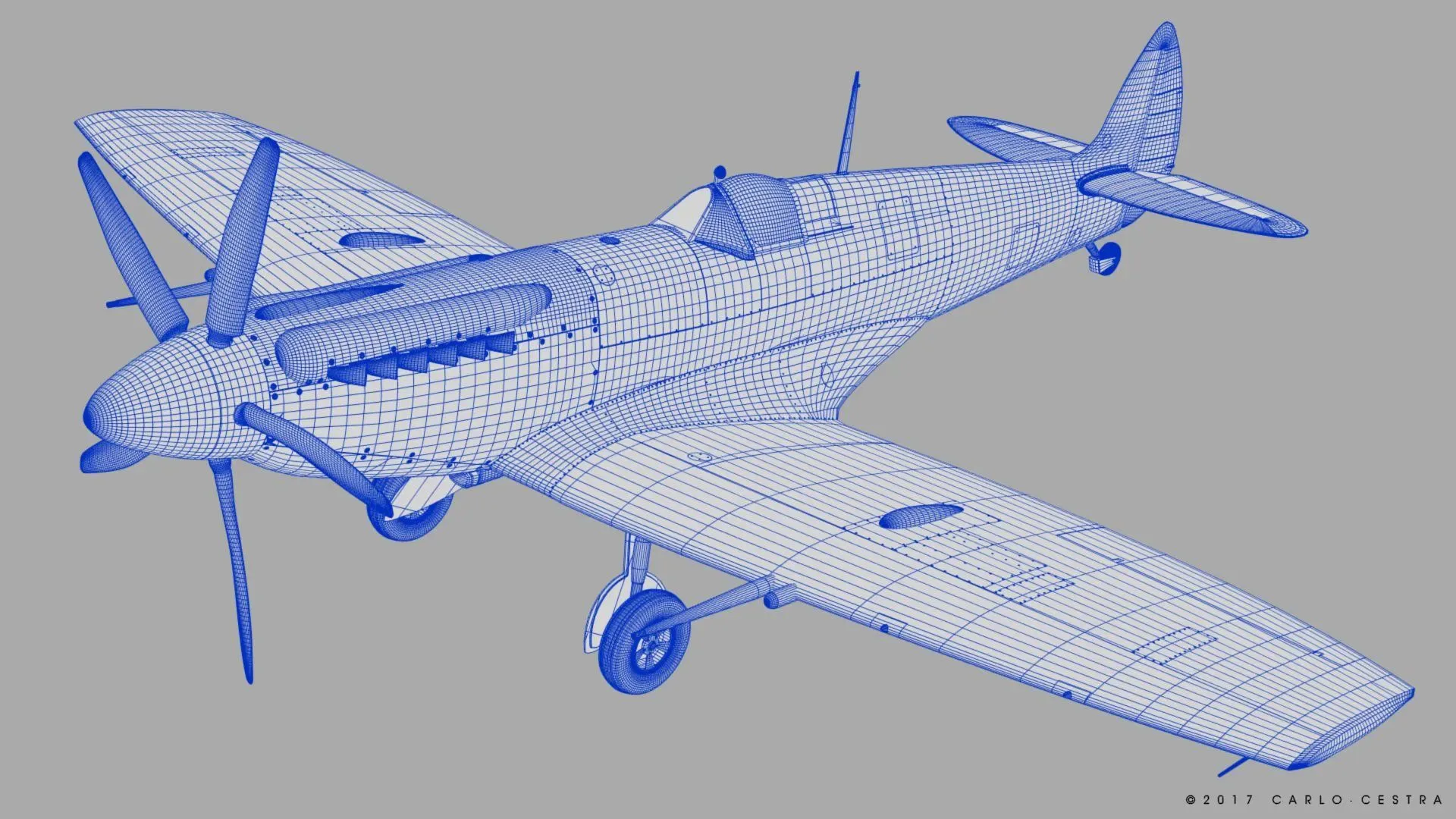 SUPERMARINE SPITFIRE MK XII 41st Squadron