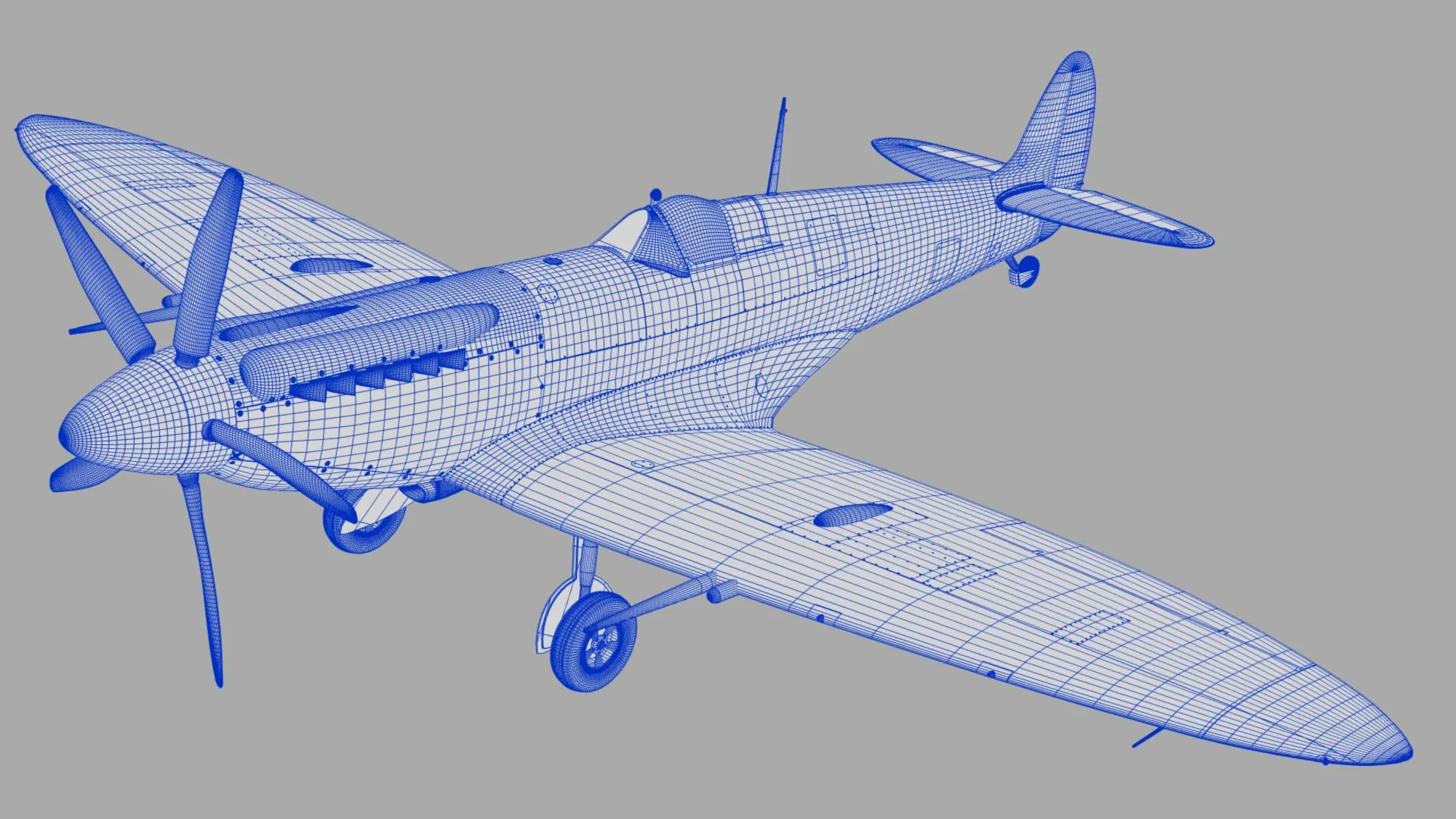 SUPERMARINE SPITFIRE MK XIV 610th Squadron