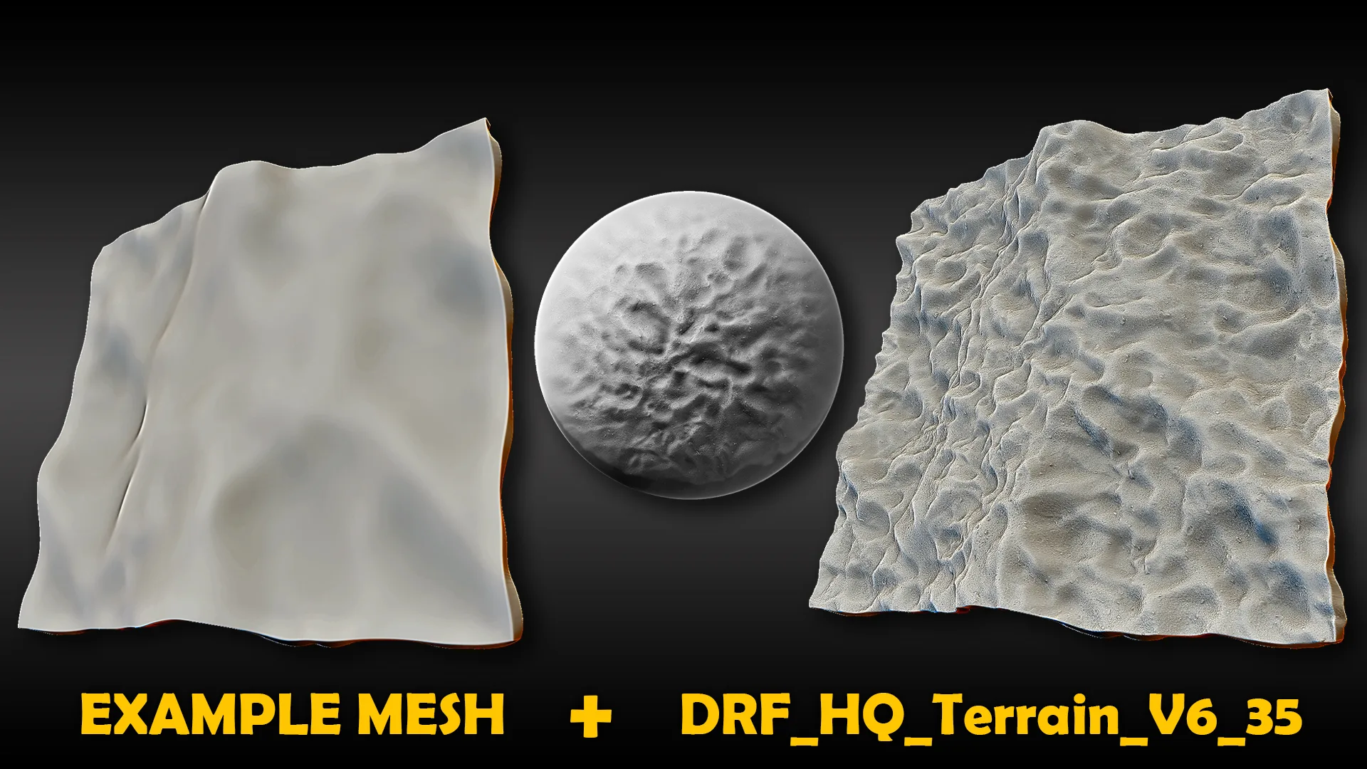 Ultra HQ Seamless Terrain / Rocks Sculpt brushes + Alpha/Height Maps Set Vol.6