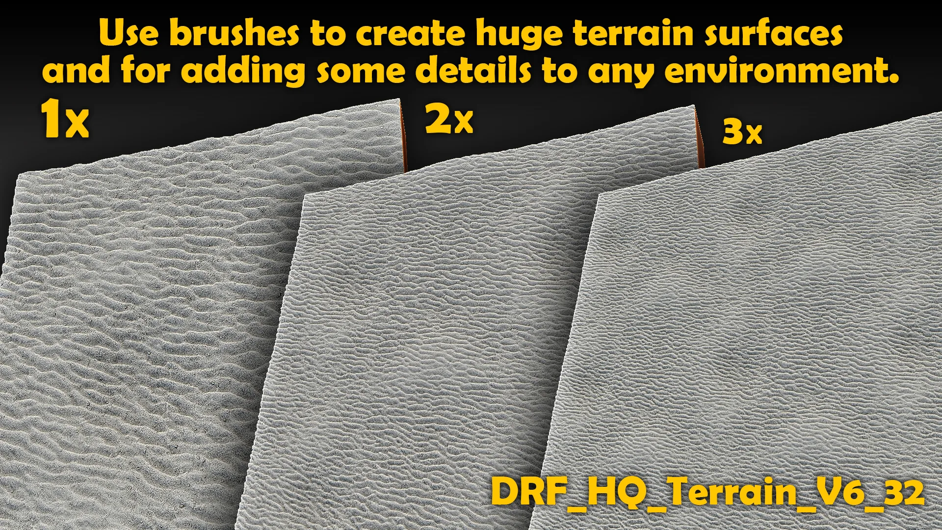 Ultra HQ Seamless Terrain / Rocks Sculpt brushes + Alpha/Height Maps Set Vol.6