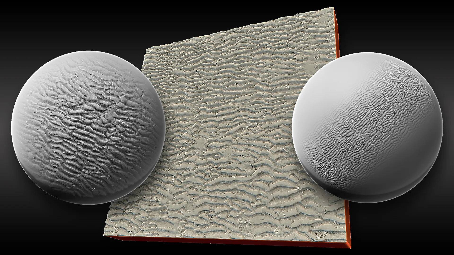 Ultra HQ Seamless Terrain / Rocks Sculpt brushes + Alpha/Height Maps Set Vol.6