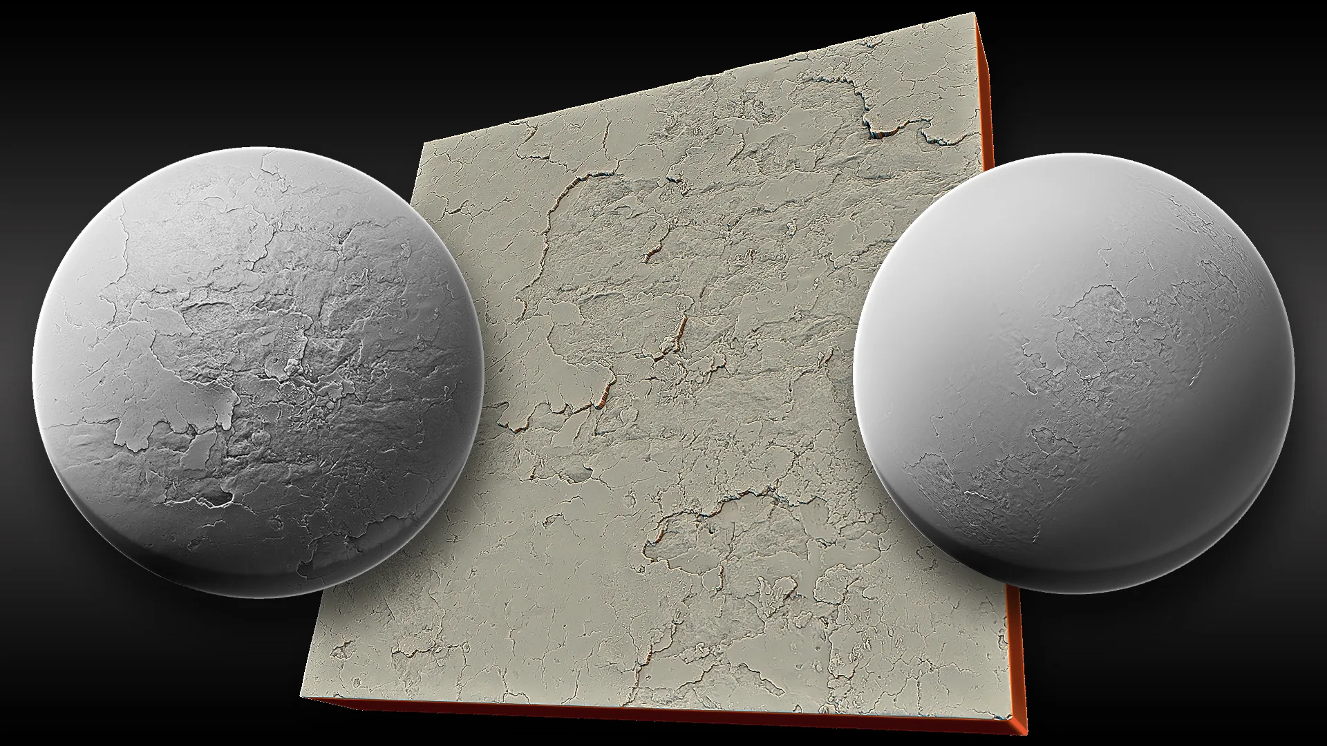Ultra HQ Seamless Terrain / Rocks Sculpt brushes + Alpha/Height Maps Set Vol.6