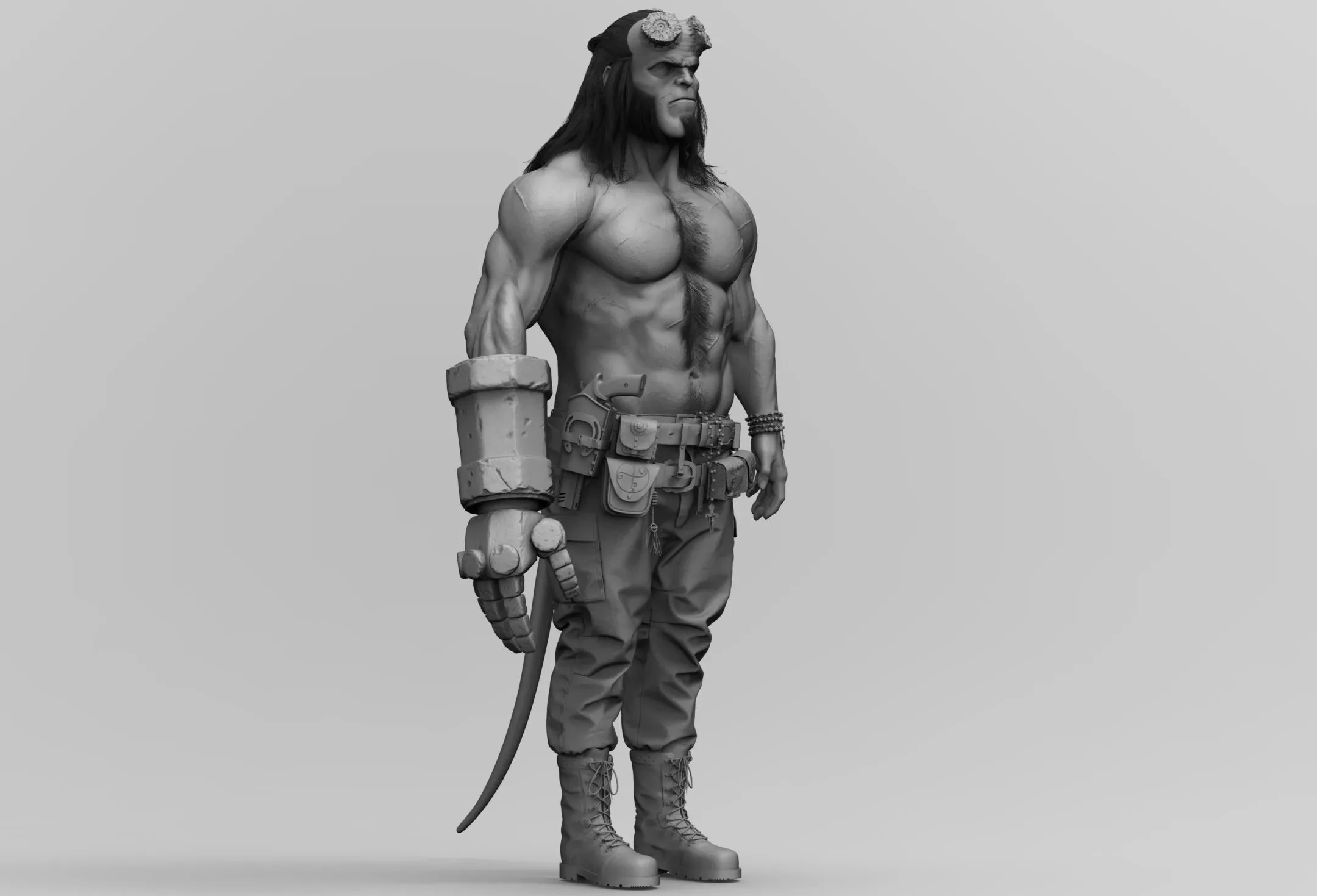 The Making of Hellboy: Part 1_Modeling