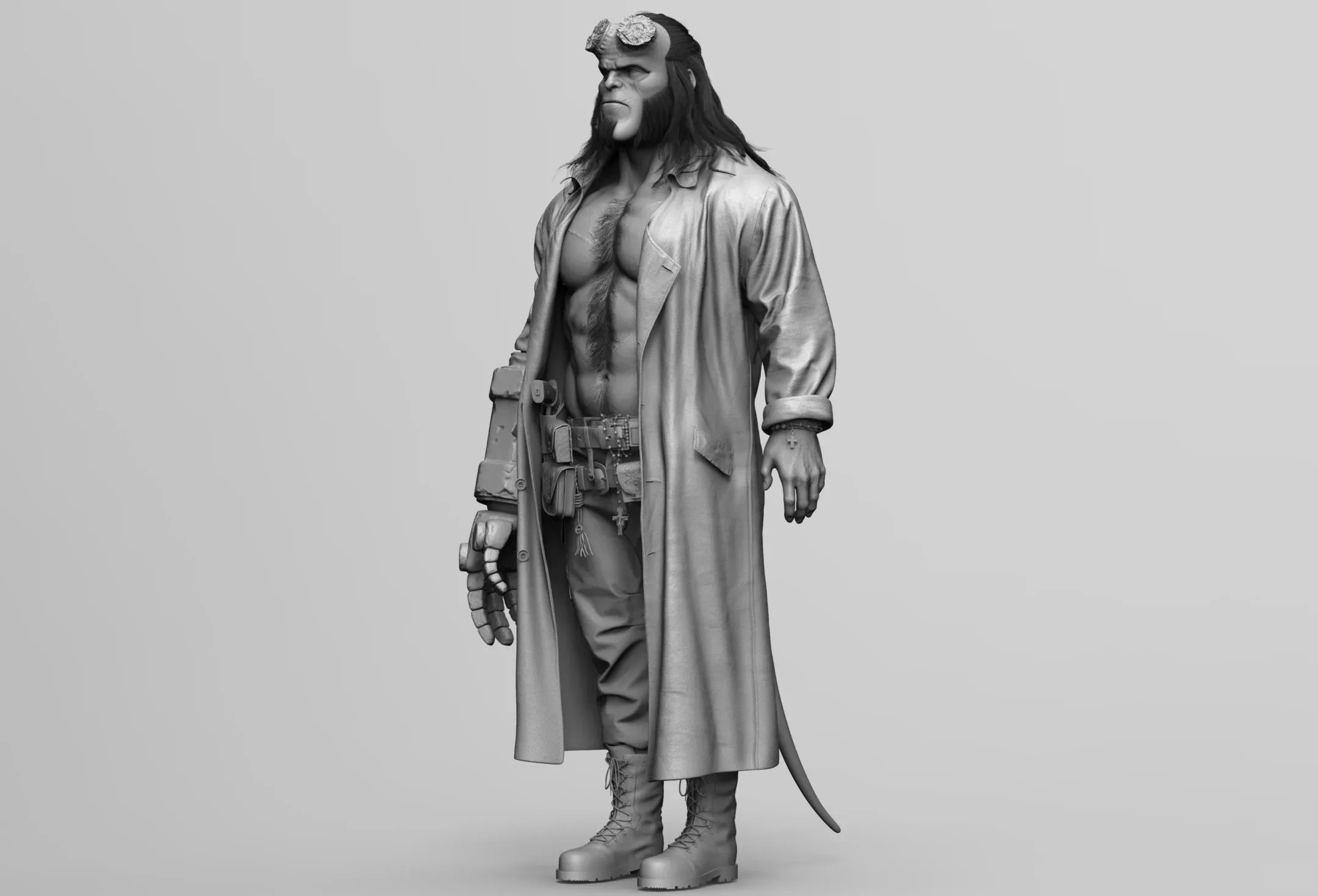 The Making of Hellboy: Part 1_Modeling