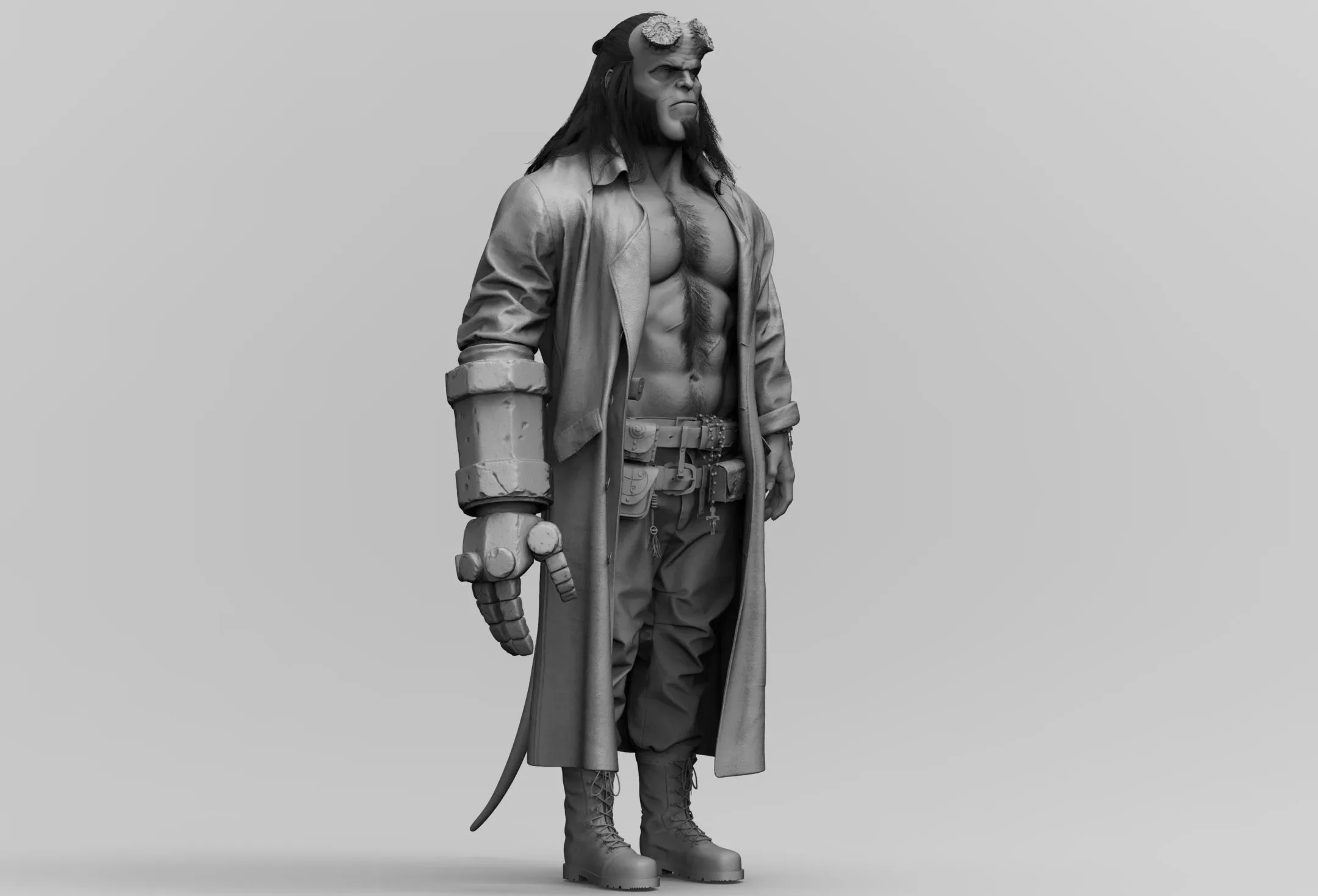 The Making of Hellboy: Part 1_Modeling