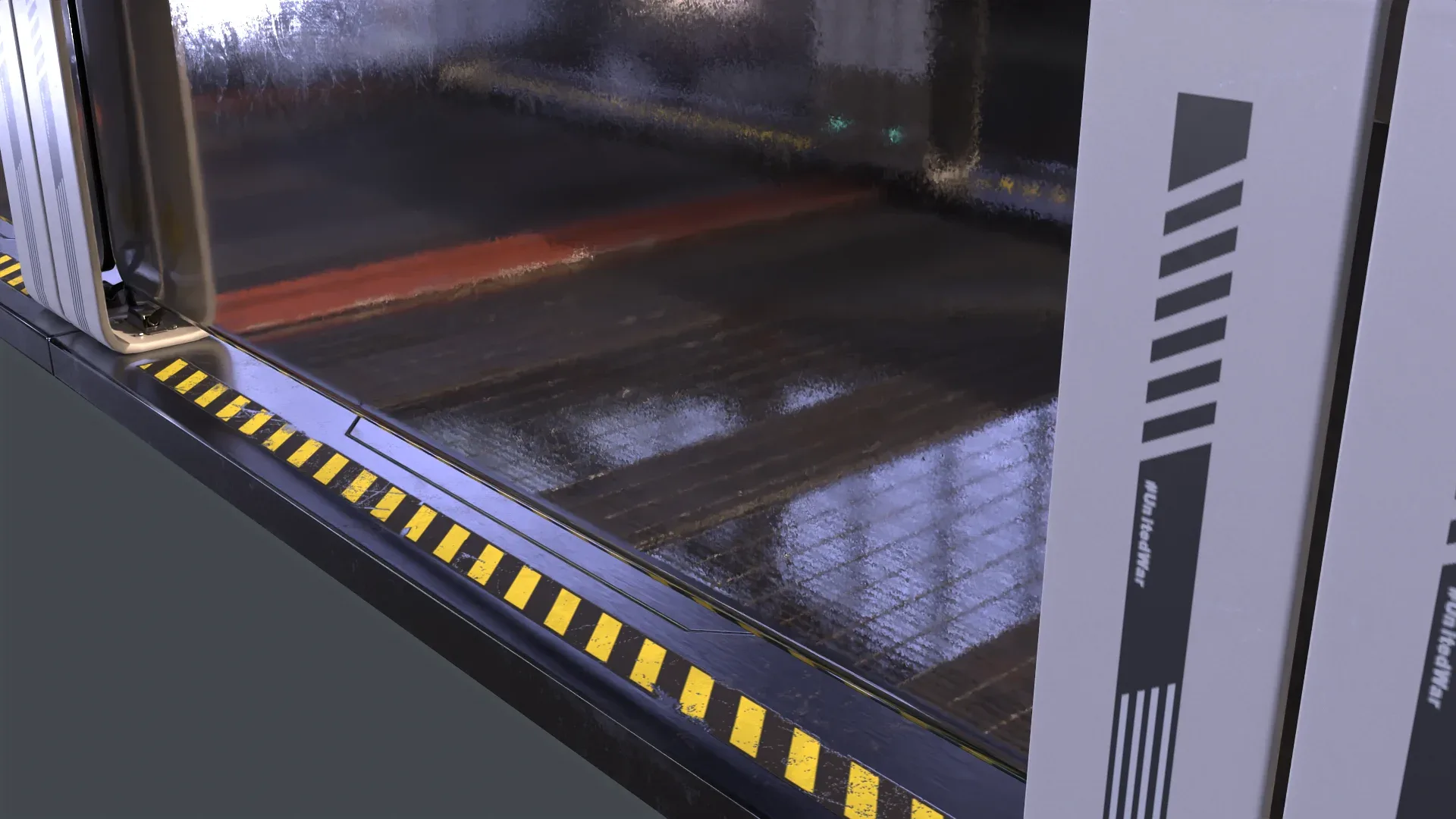 Modular Walking Platform -Game Ready- PBR