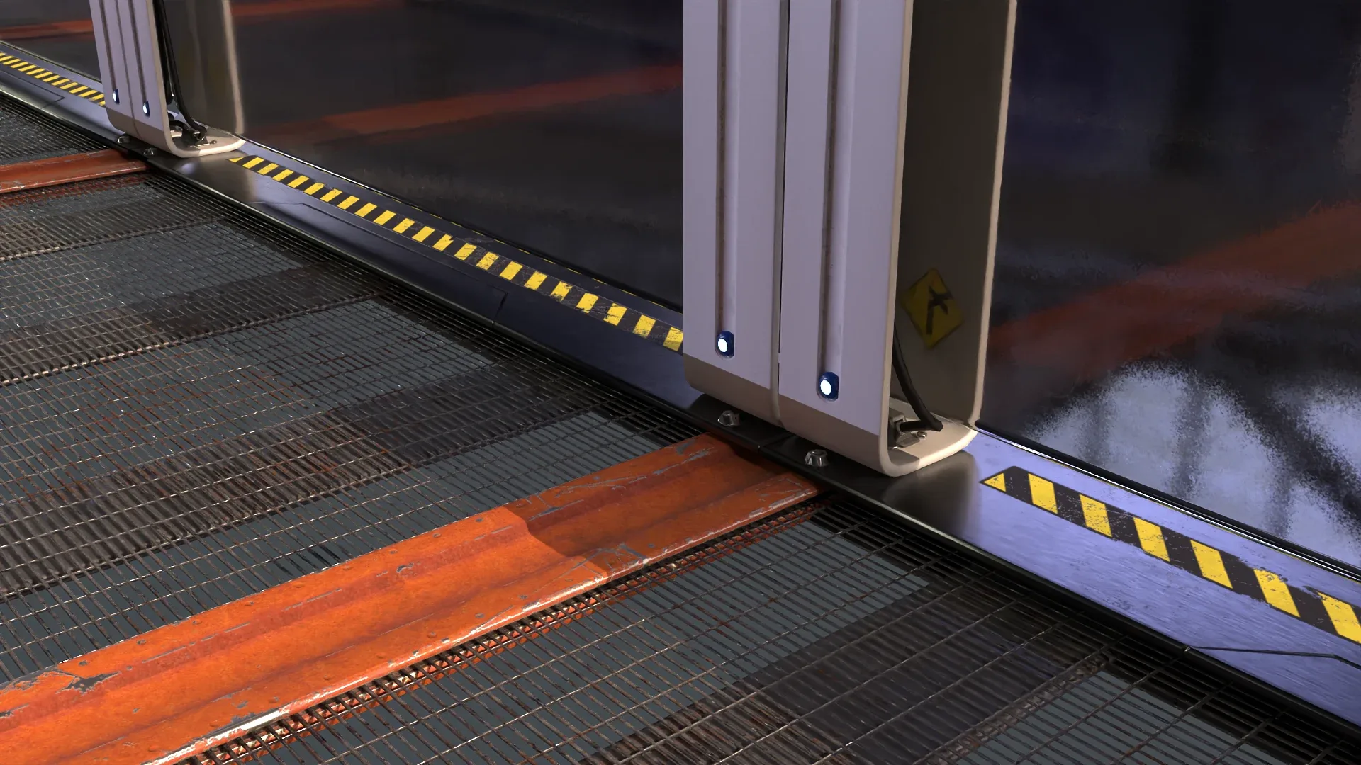 Modular Walking Platform -Game Ready- PBR