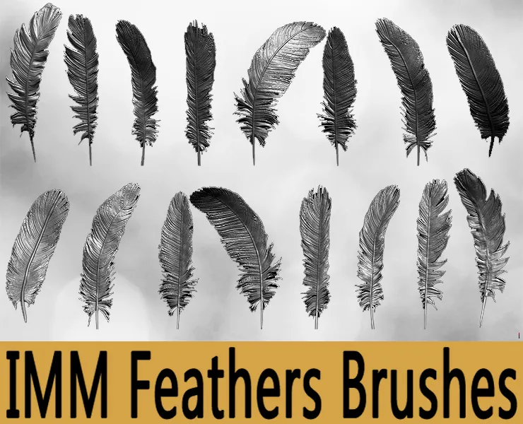 IMM Feathers Brushes for ZBrush