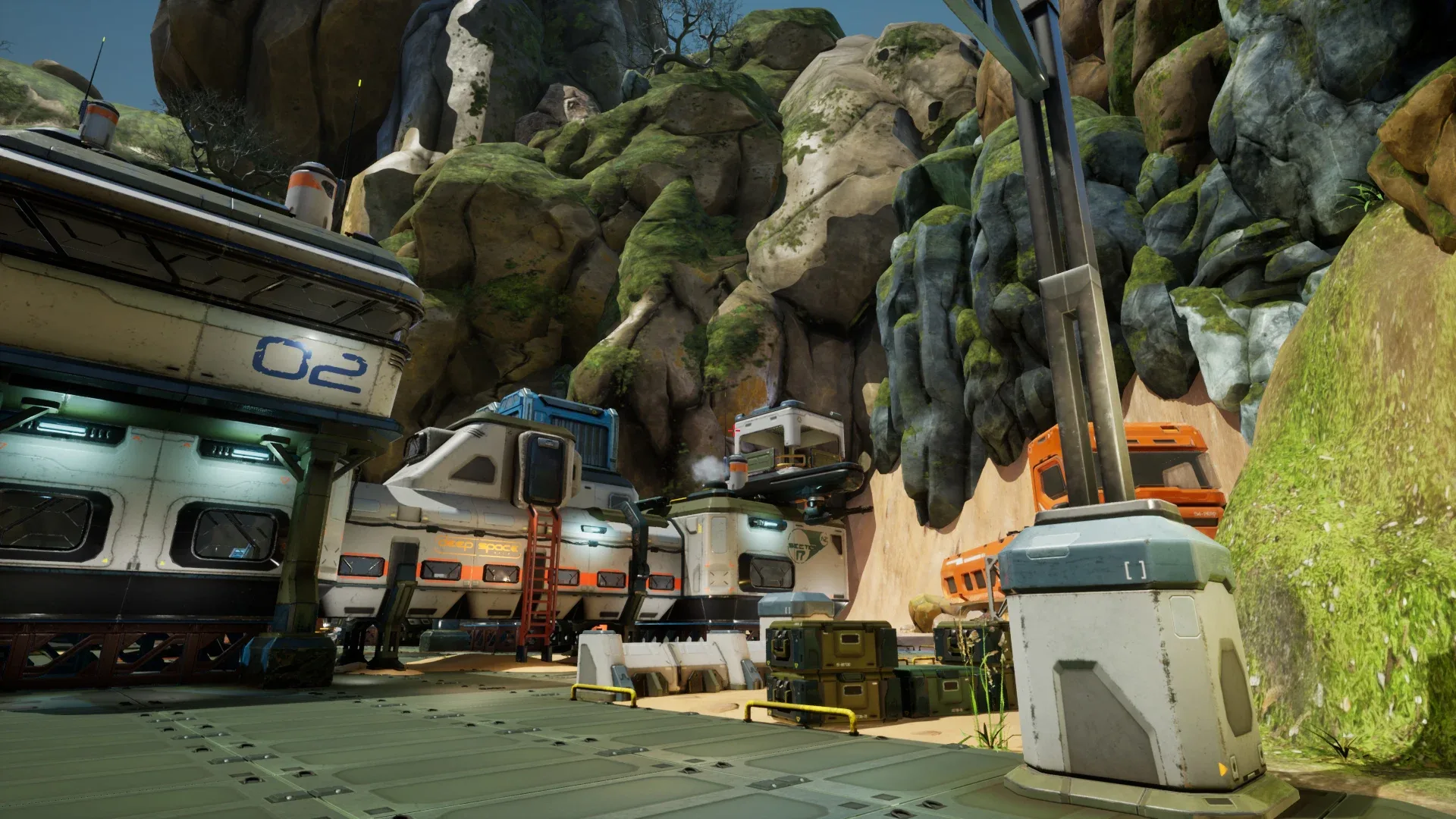 Modular Sci-Fi Military Base