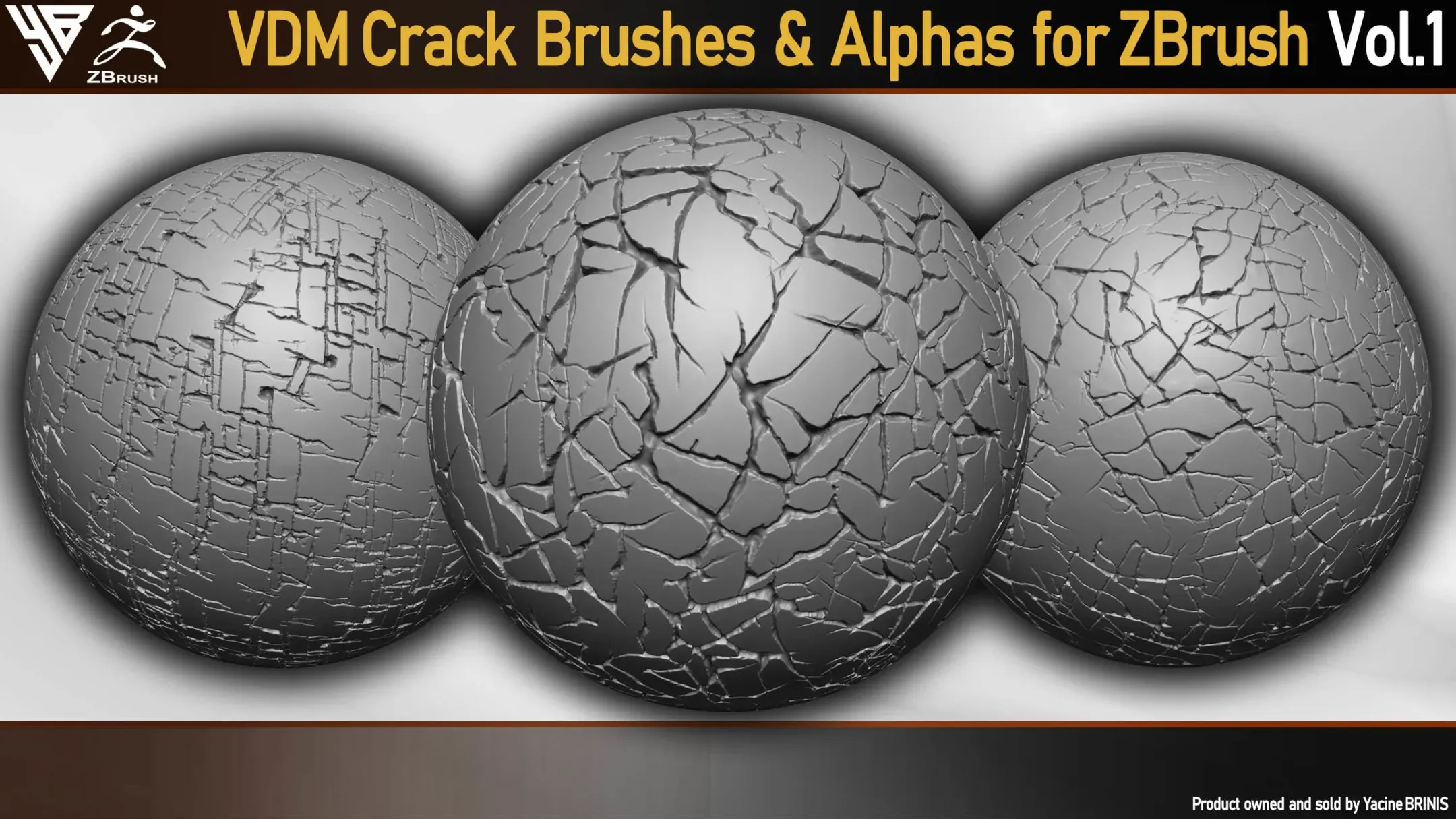 Crack VDM Brushes & Alphas for ZBrush Vol 01