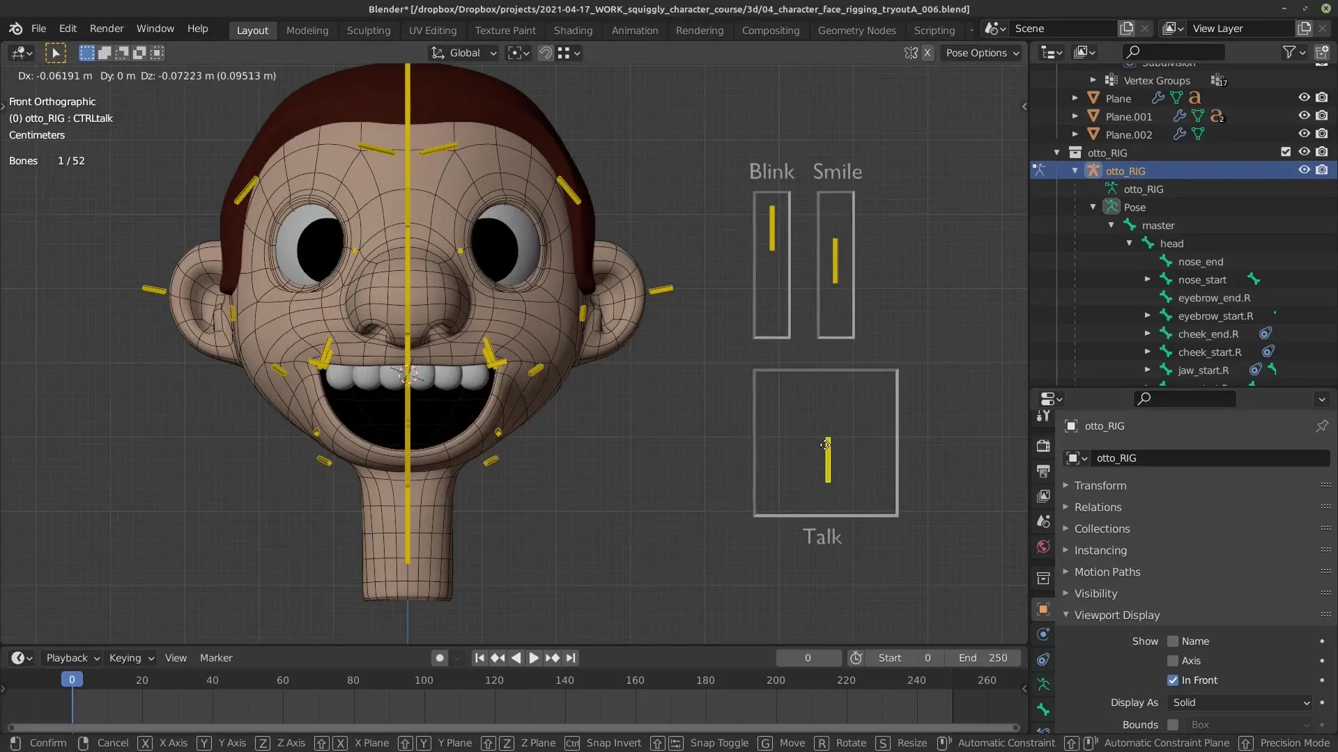 Cartoony Character Rigging And Animation Production In Blender