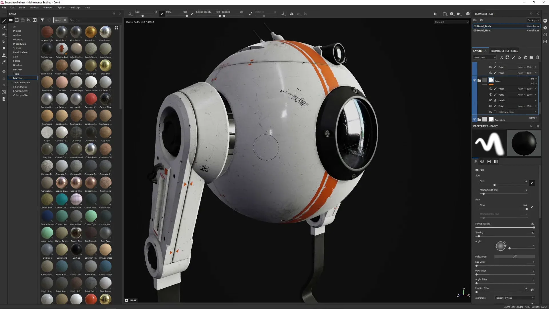 Creating a Droid for AAA Games