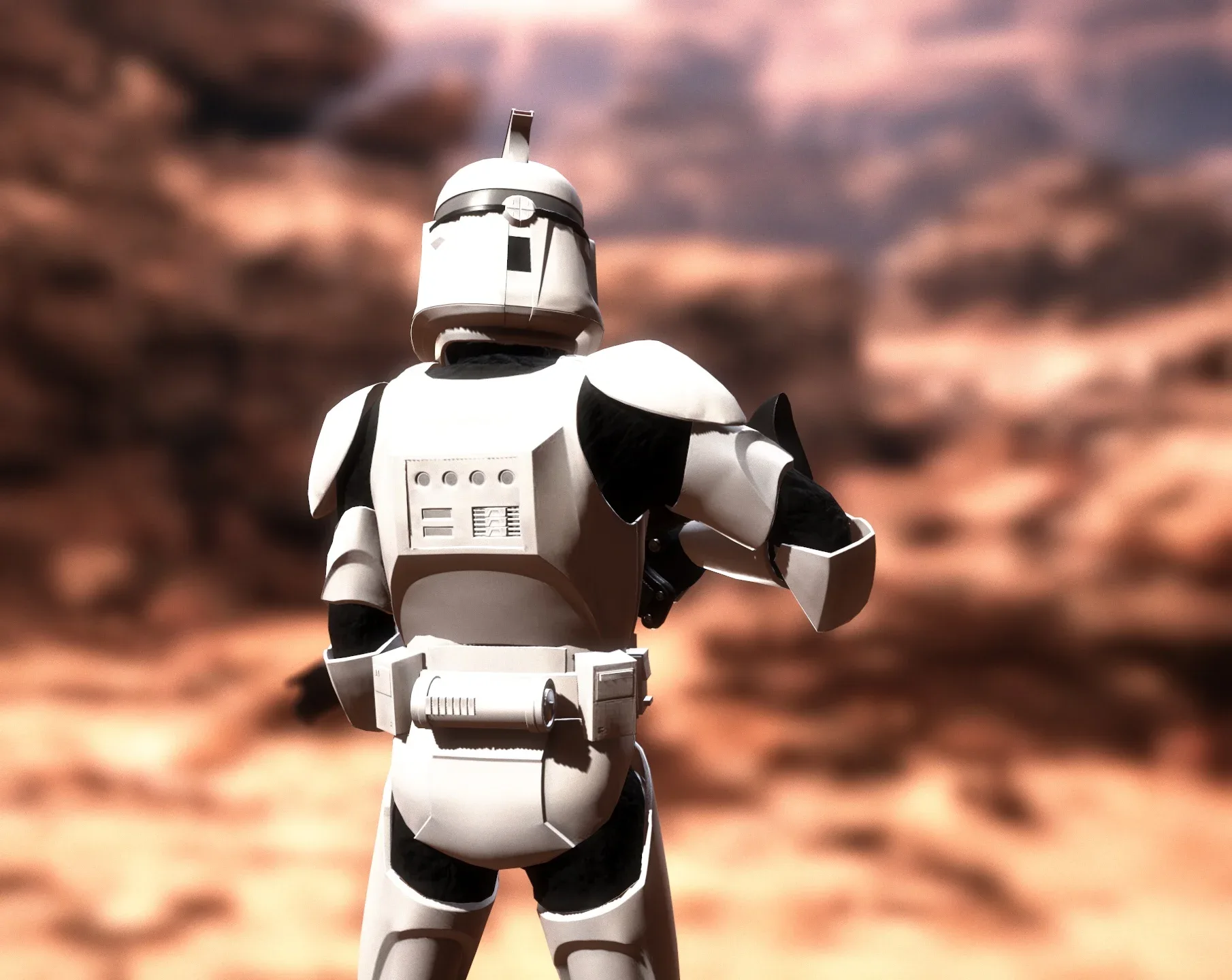 Clone Trooper Rigged